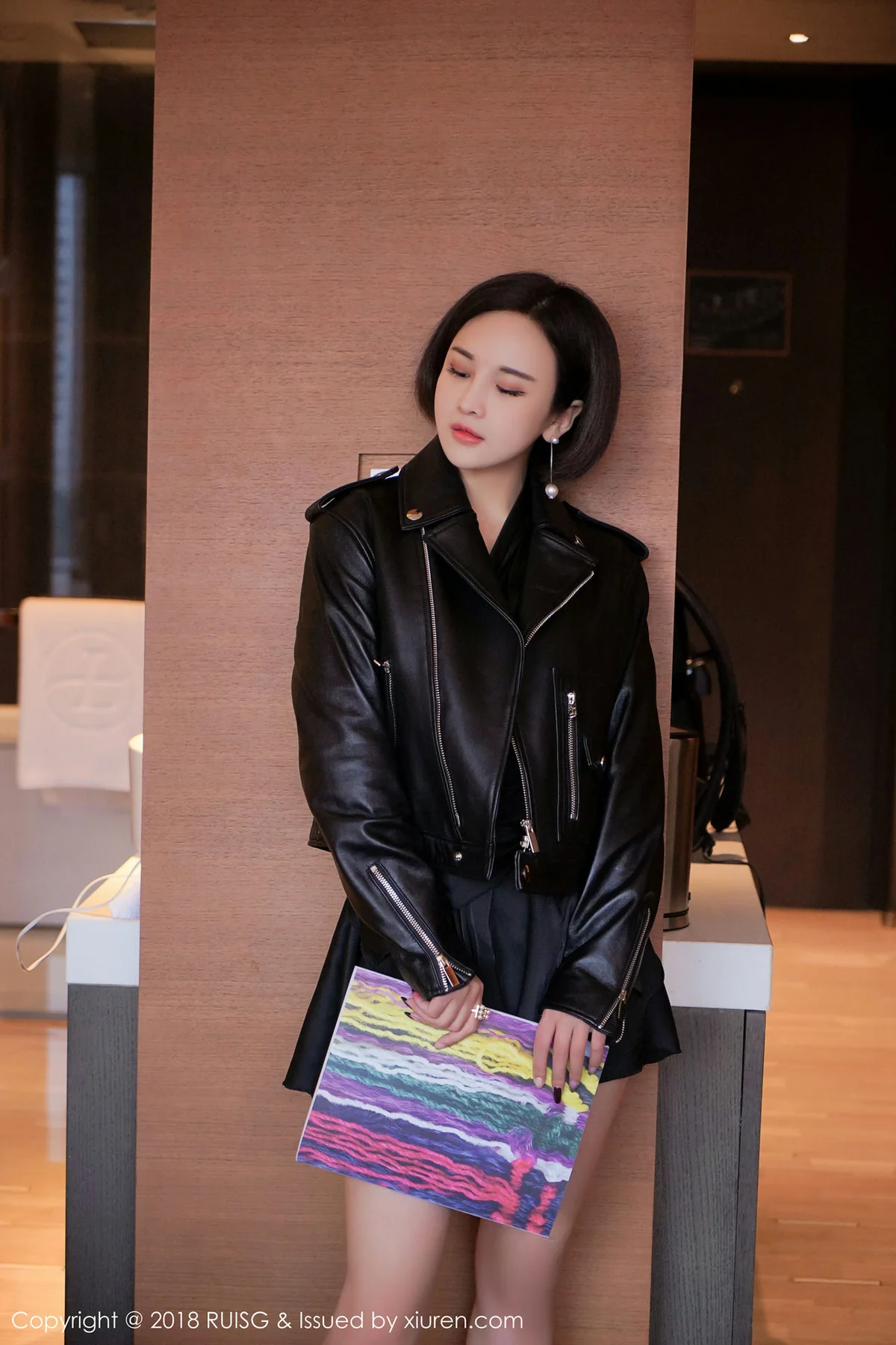 RUISG 瑞丝馆 Vol.037 Modo 米粒sweet 短发美女清纯 - 5