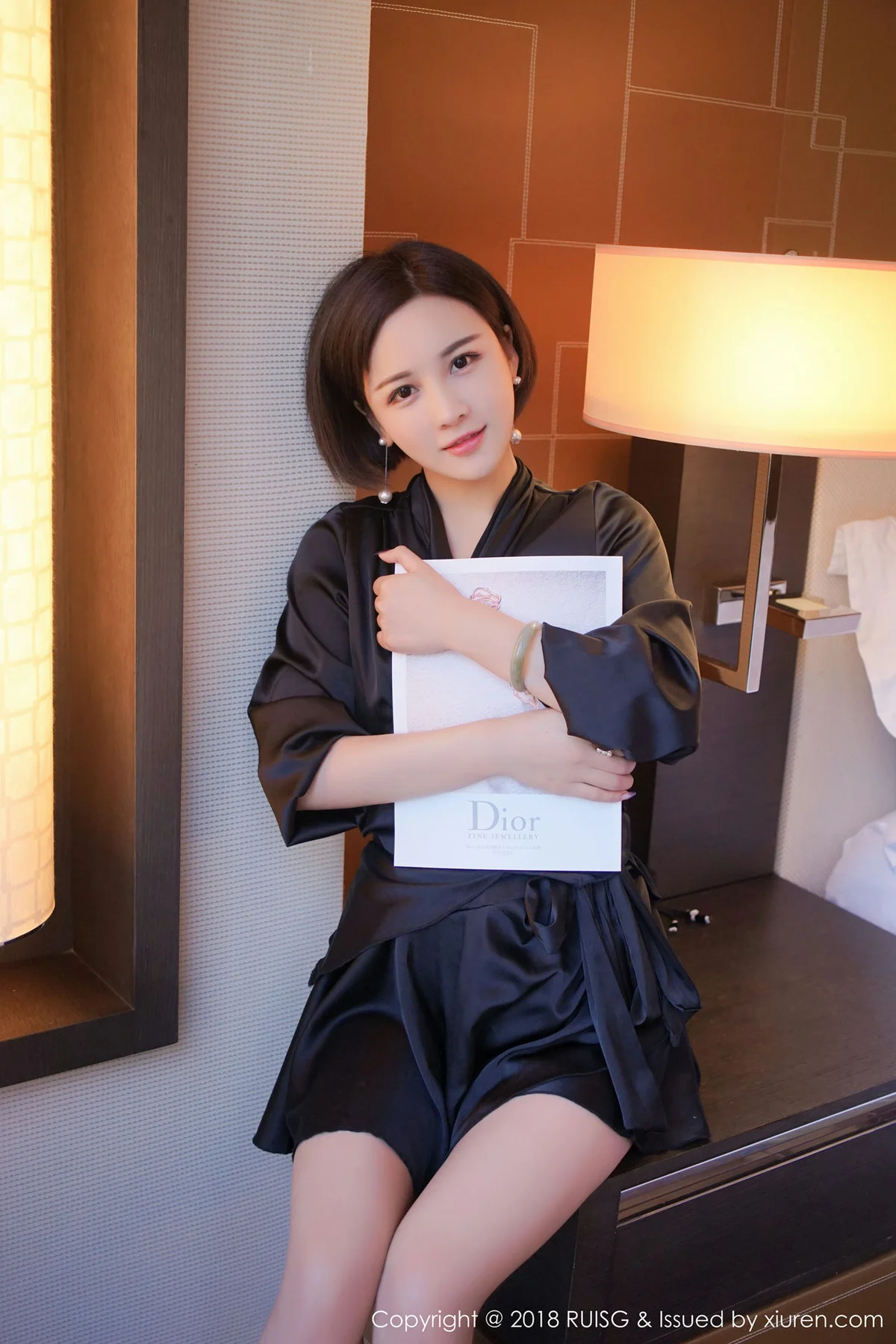 RUISG 瑞丝馆 Vol.037 Modo 米粒sweet 短发美女清纯 - 3