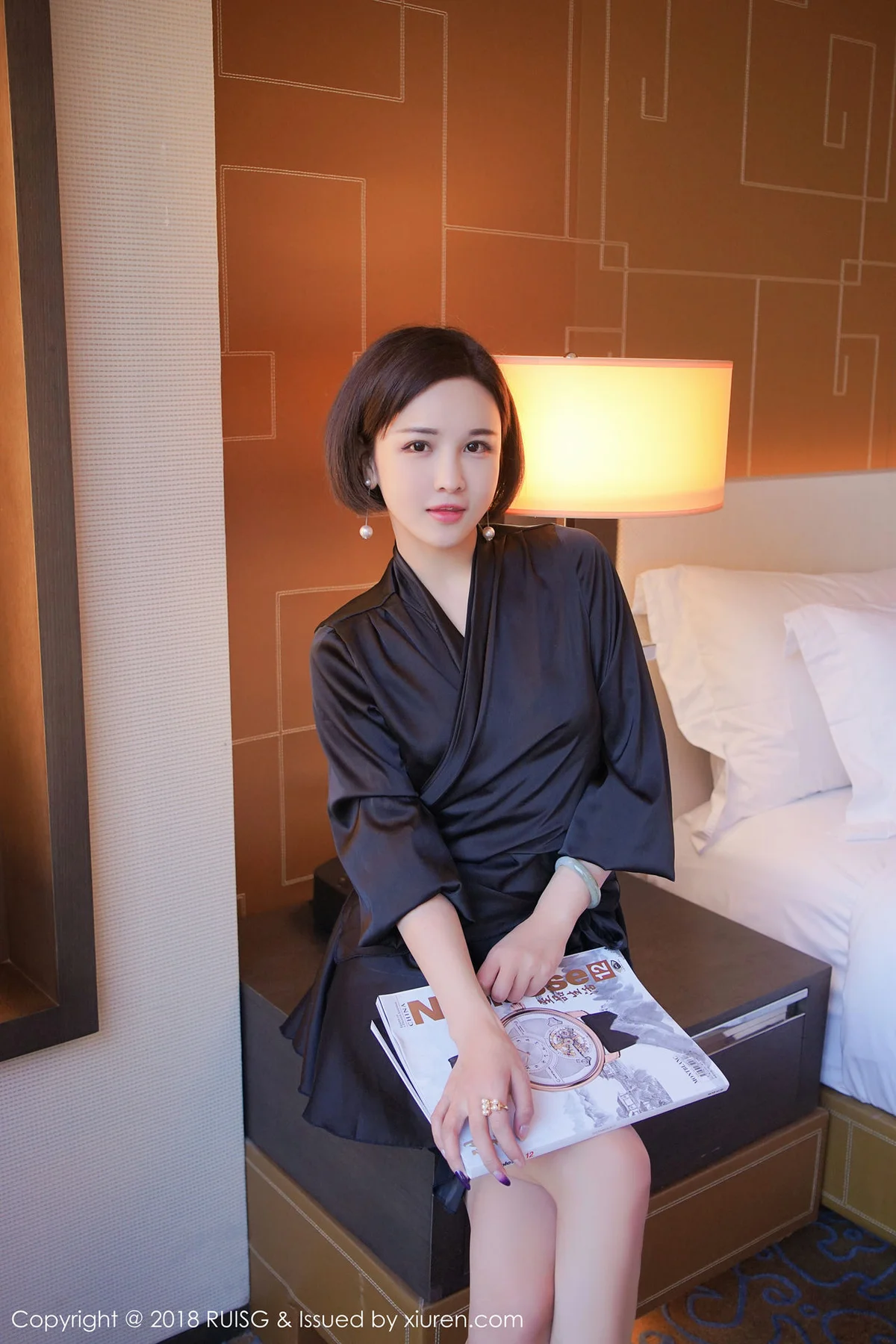 RUISG 瑞丝馆 Vol.037 Modo 米粒sweet 短发美女清纯 - 7