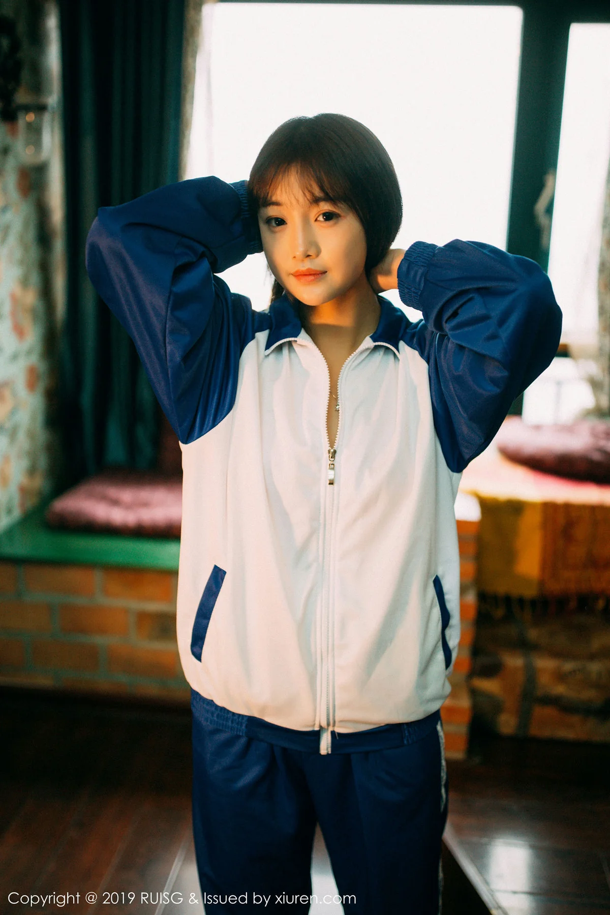 RUISG 瑞丝馆 Vol.069  圆圆Daphne 学校制服第二套 - 1