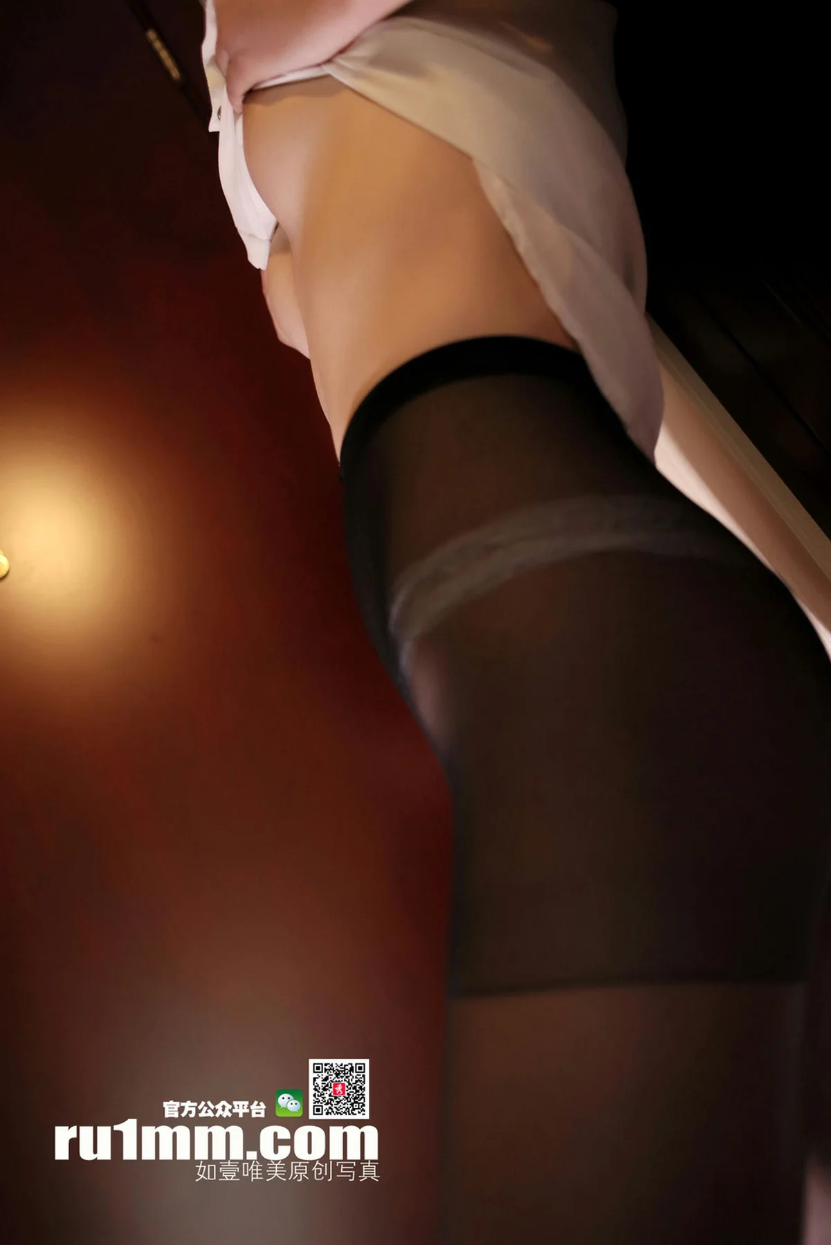 Ru1mm 如壹写真 No.215 性感黑丝 - 8