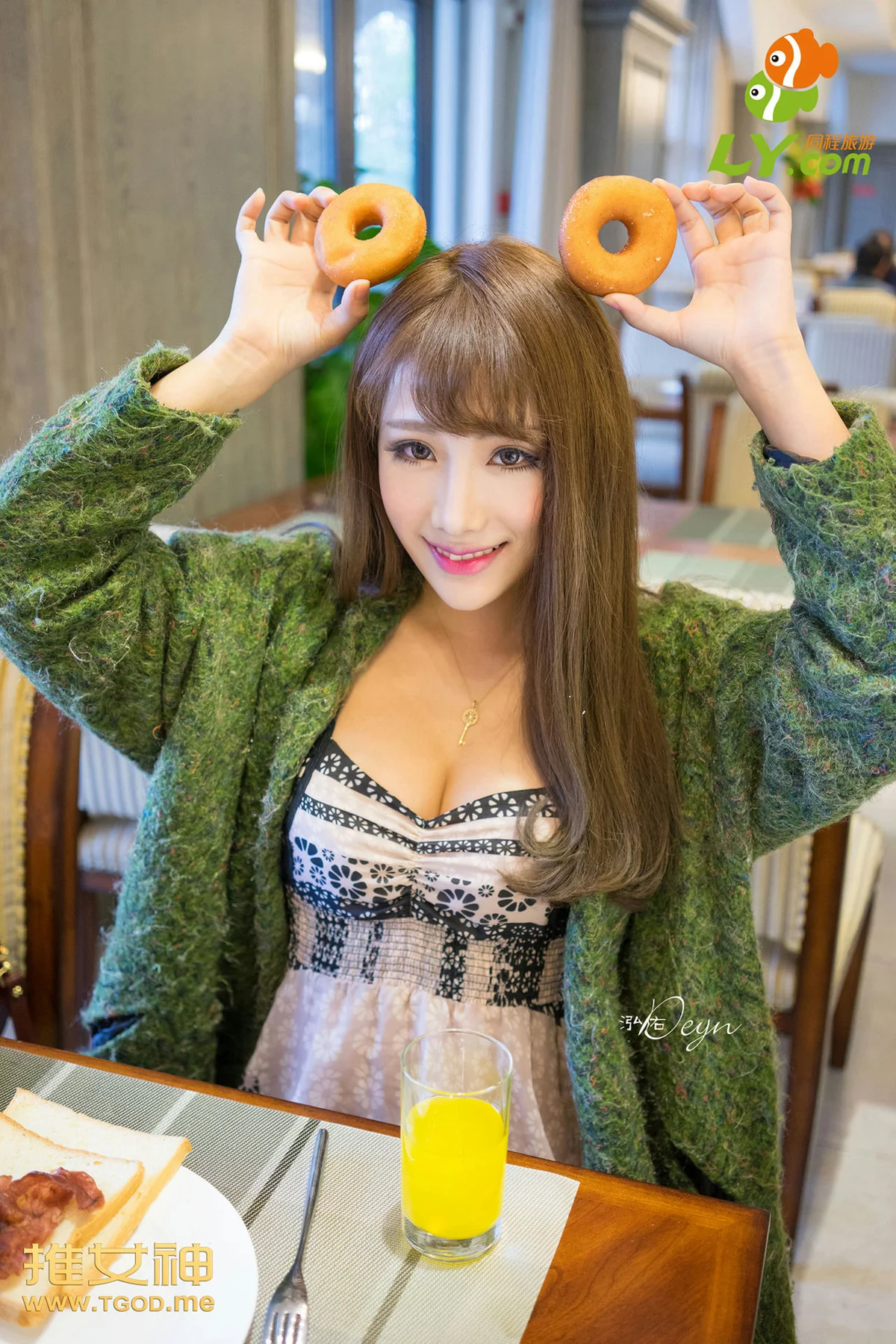 TGOD推女神 跟着女神度周末 Mode 朱若慕Akiki - 1