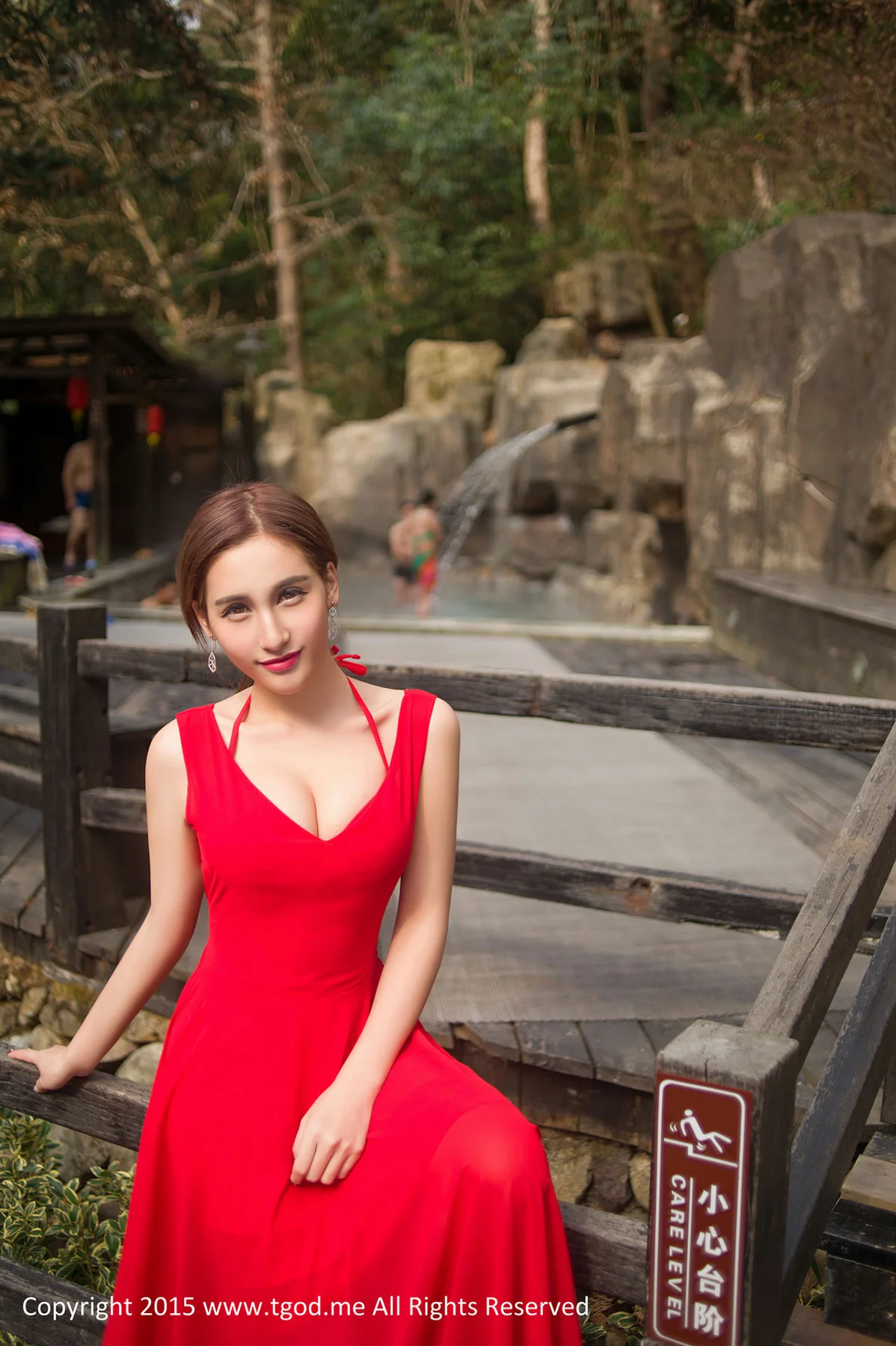 TGOD推女神 宁海森林温泉 Ice艾希-GS - 2