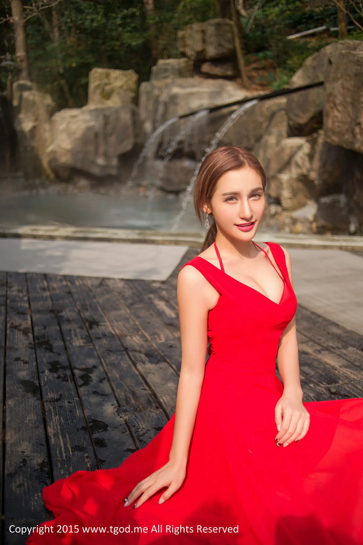 TGOD推女神 宁海森林温泉 Ice艾希-GS - 3