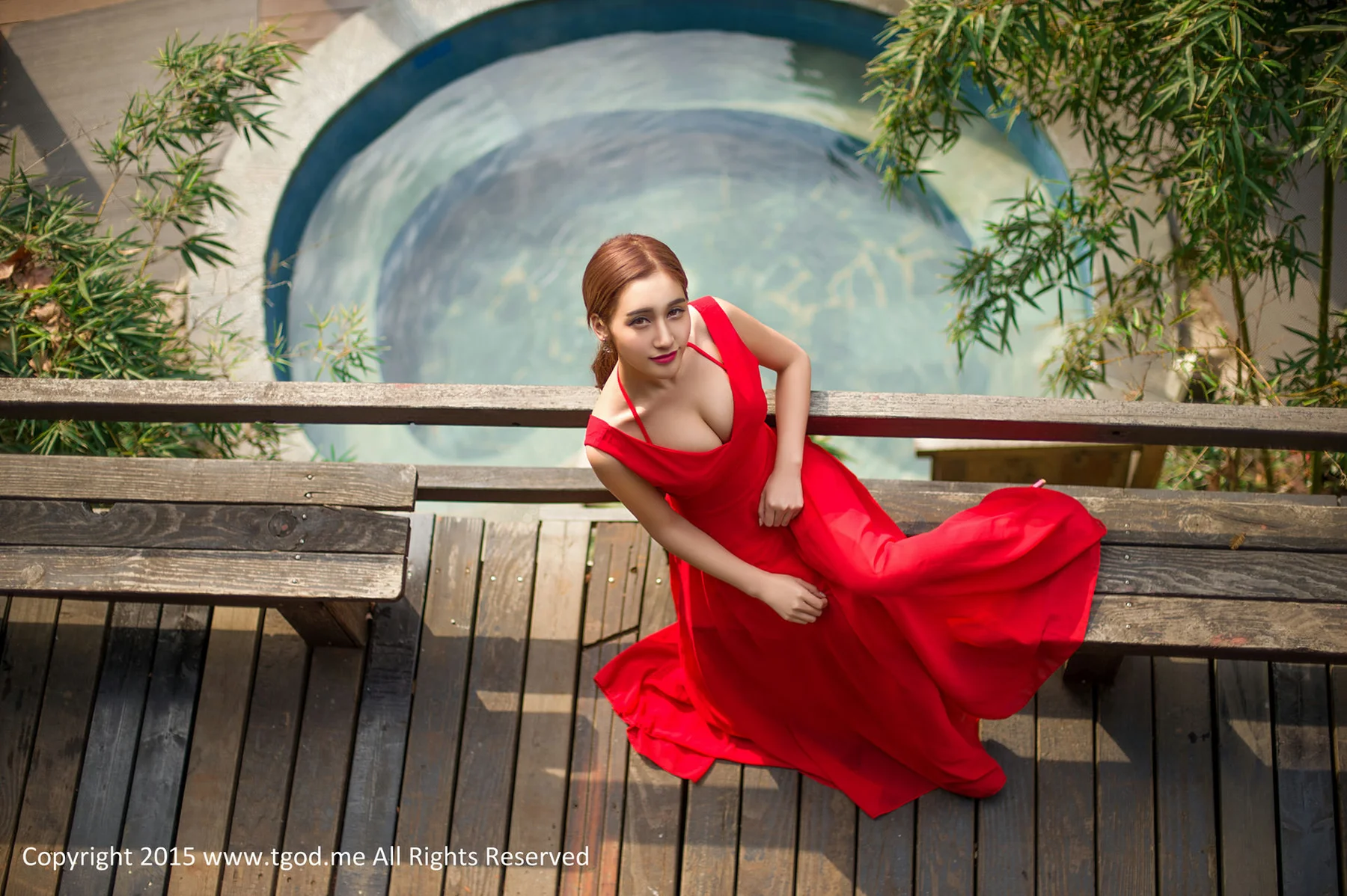 TGOD推女神 宁海森林温泉 Ice艾希-GS - 5