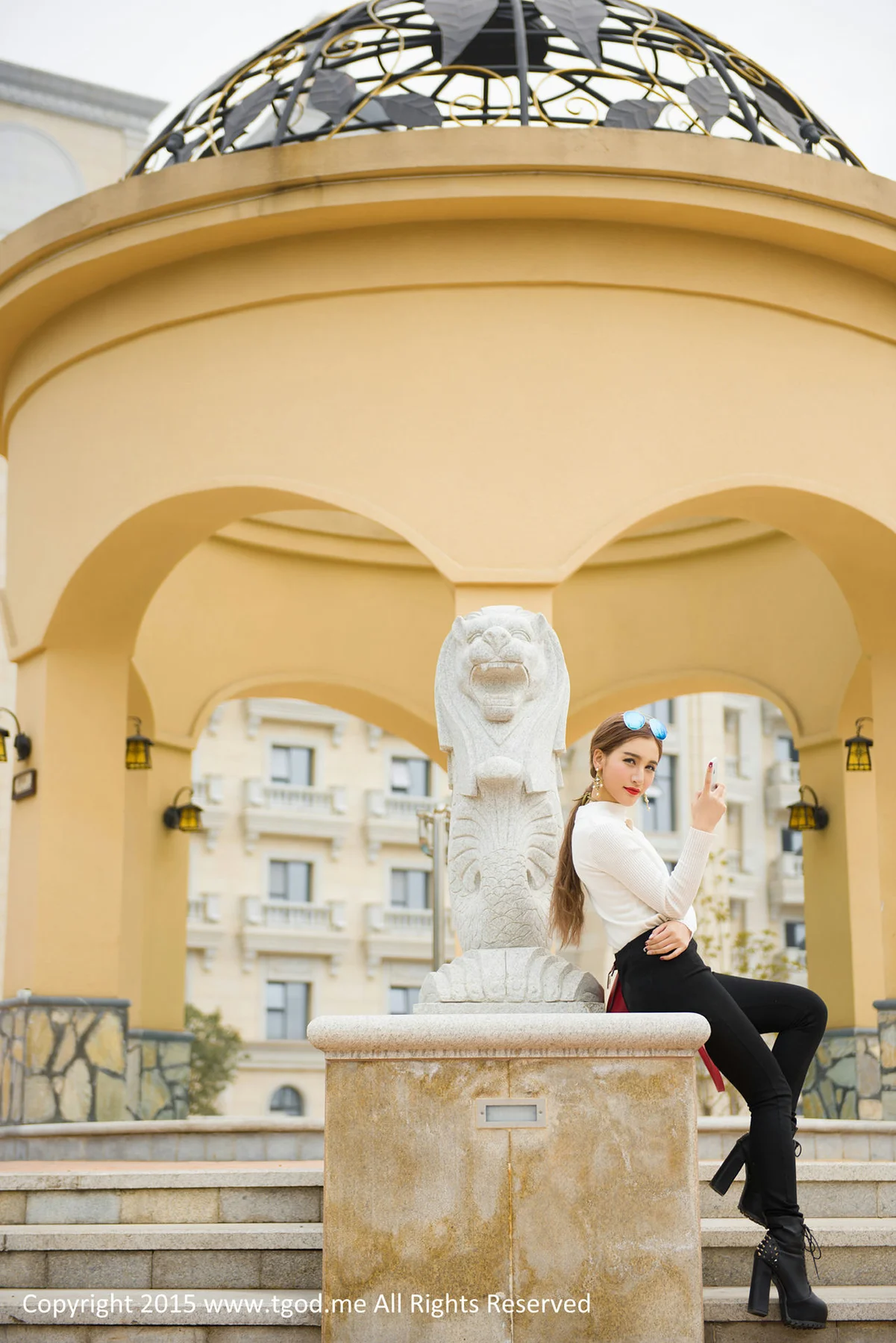 TGOD推女神 仙华四季温泉 Ice艾希、程小烦 - 1