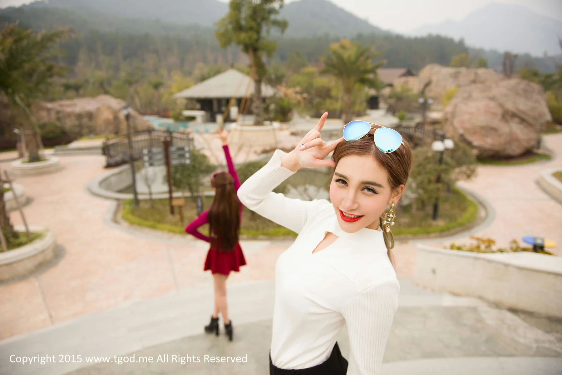 TGOD推女神 仙华四季温泉 Ice艾希、程小烦 - 5