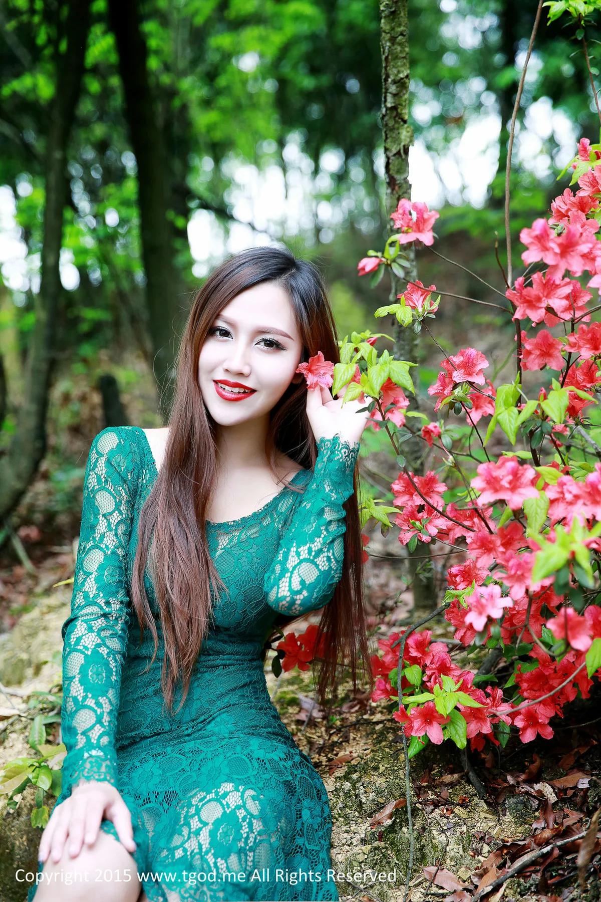 TGOD推女神 女神驾到 九江花源谷 青春女神鲁思羽 夏静 - 2