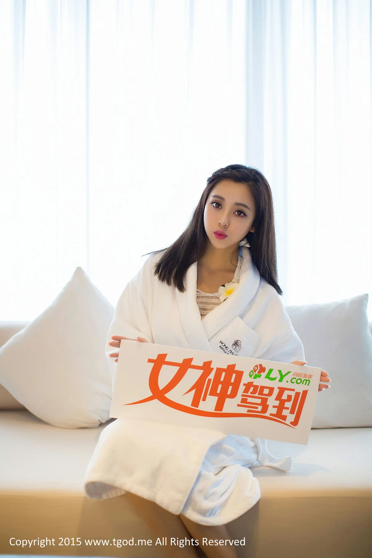 TGOD推女神 峨眉山红珠山温泉 梁晶莹、李珂 - 4