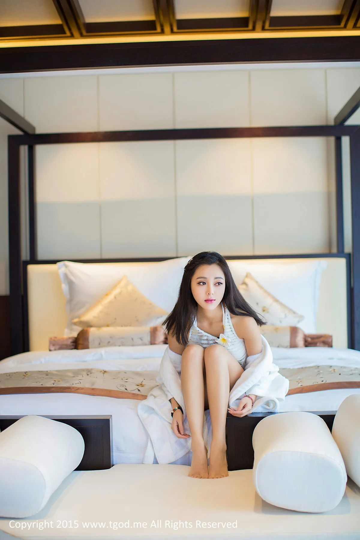 TGOD推女神 峨眉山红珠山温泉 梁晶莹、李珂 - 7