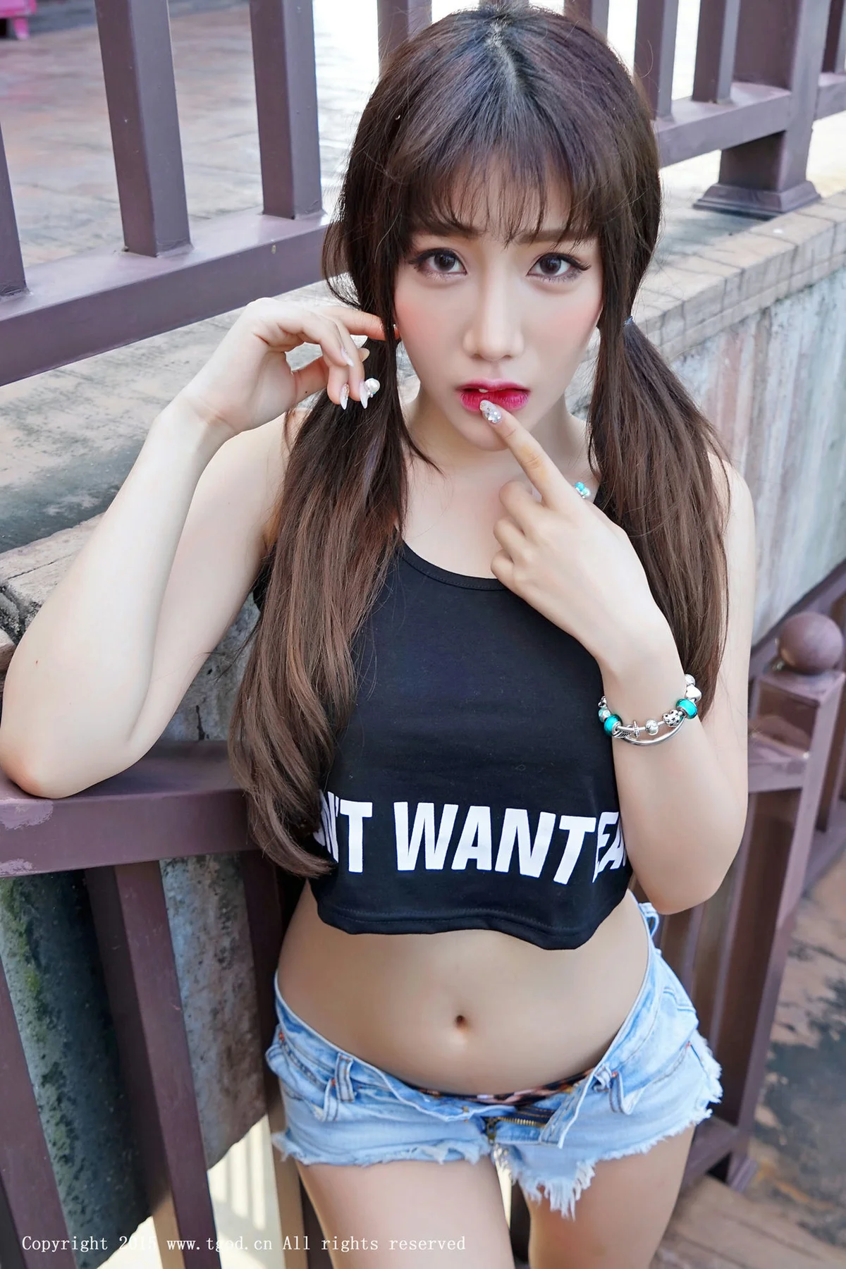 TGOD推女神 Akiki朱若慕 傲人身姿也毫不逊色 - 1