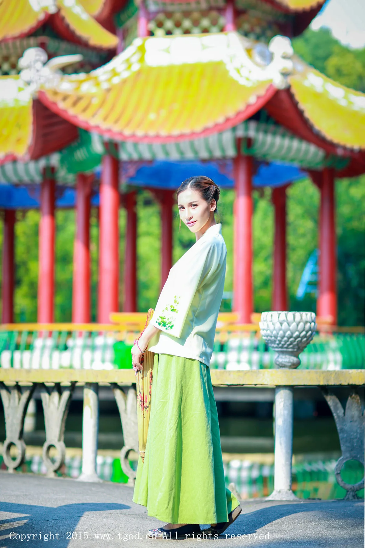 TGOD推女神 艾西汉服套图 - 4