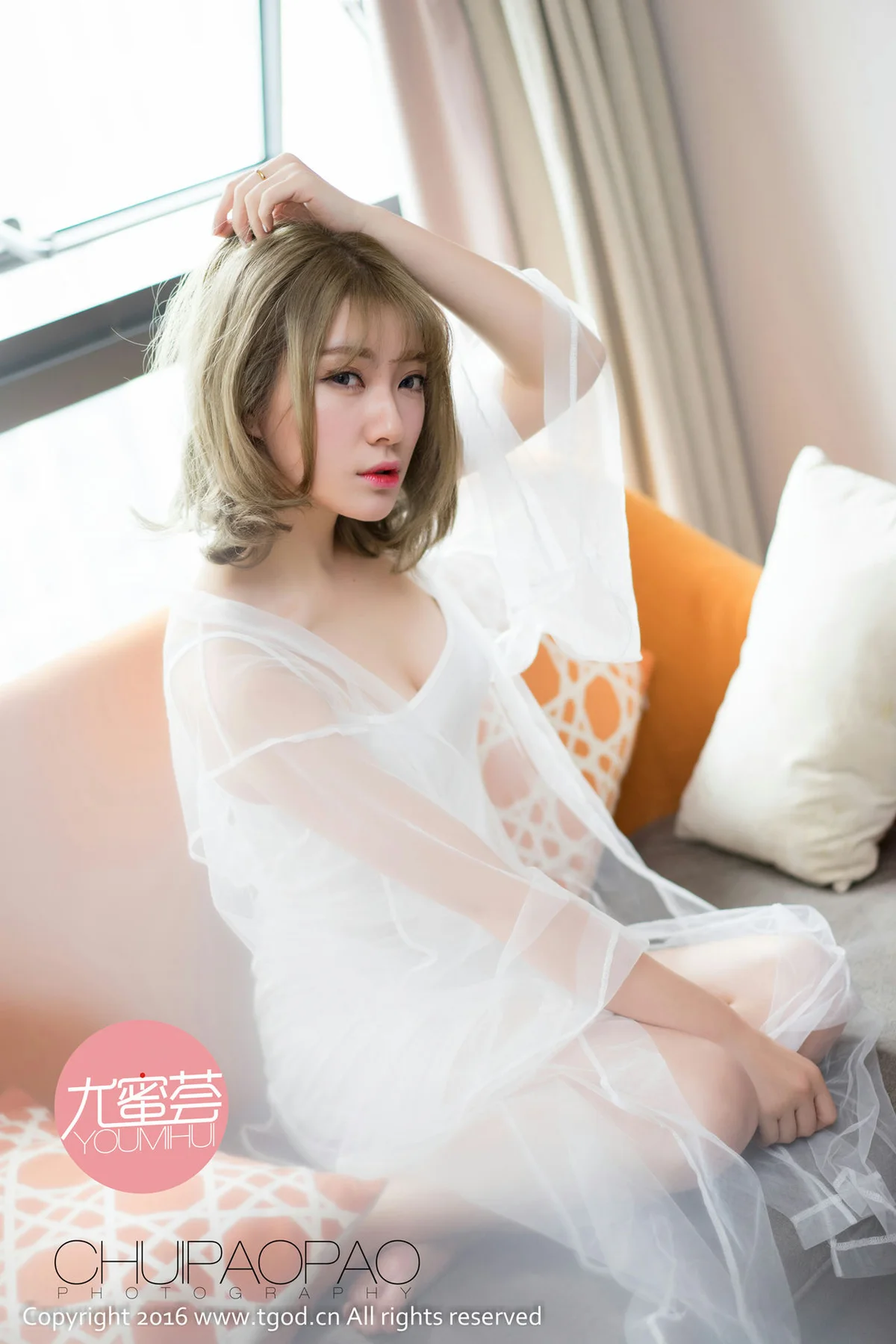 TGOD 推女神 推女神·甜日系美女松岛拉面君-吹泡泡 - 8