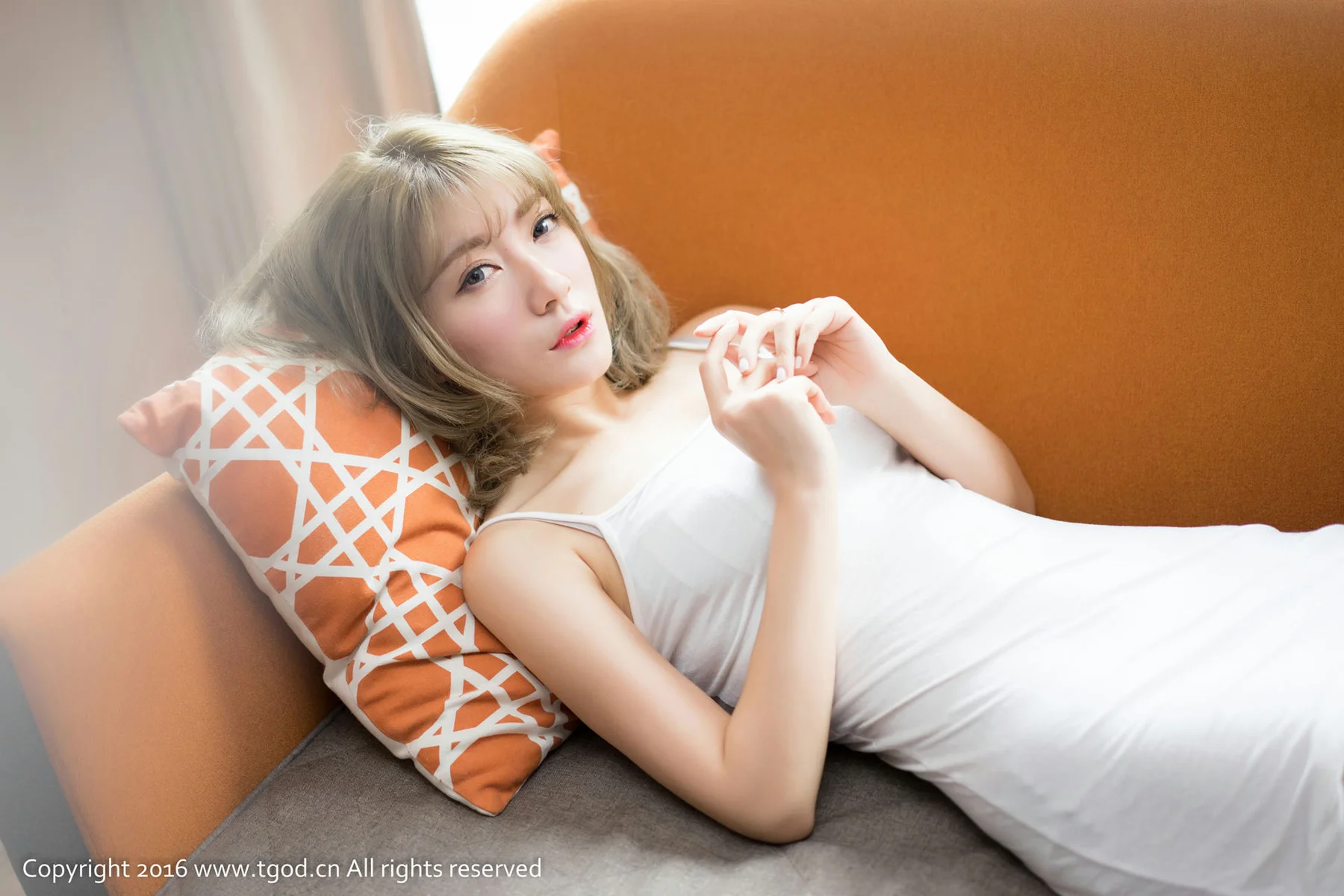 TGOD 推女神 推女神·甜日系美女松岛拉面君-吹泡泡 - 8