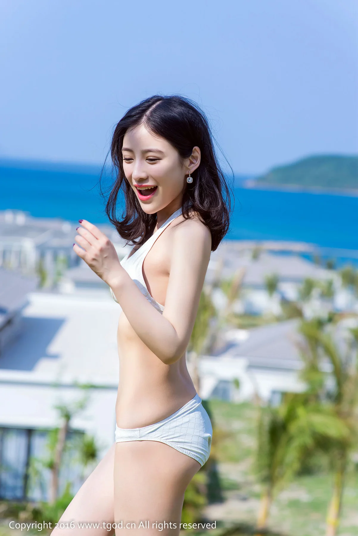 TGOD 推女神 施忆佳Kitty旅拍3-御风行者 - 1