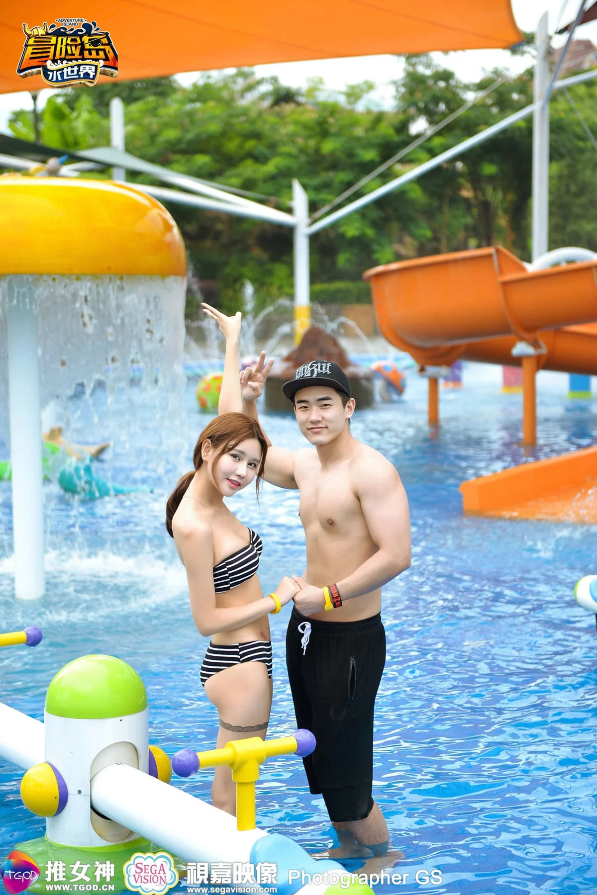 TGOD 推女神 冒险岛水世界Milk楚楚、Cheryl青树、Akiki朱若慕、陆薇 - 6