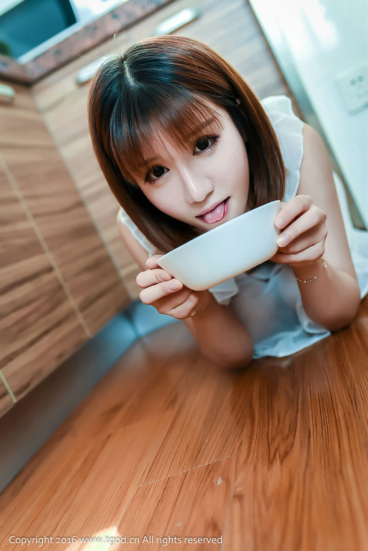 TGOD 推女神 Modo k8傲娇萌萌厨娘诱惑【有删减包内完整.... - 8