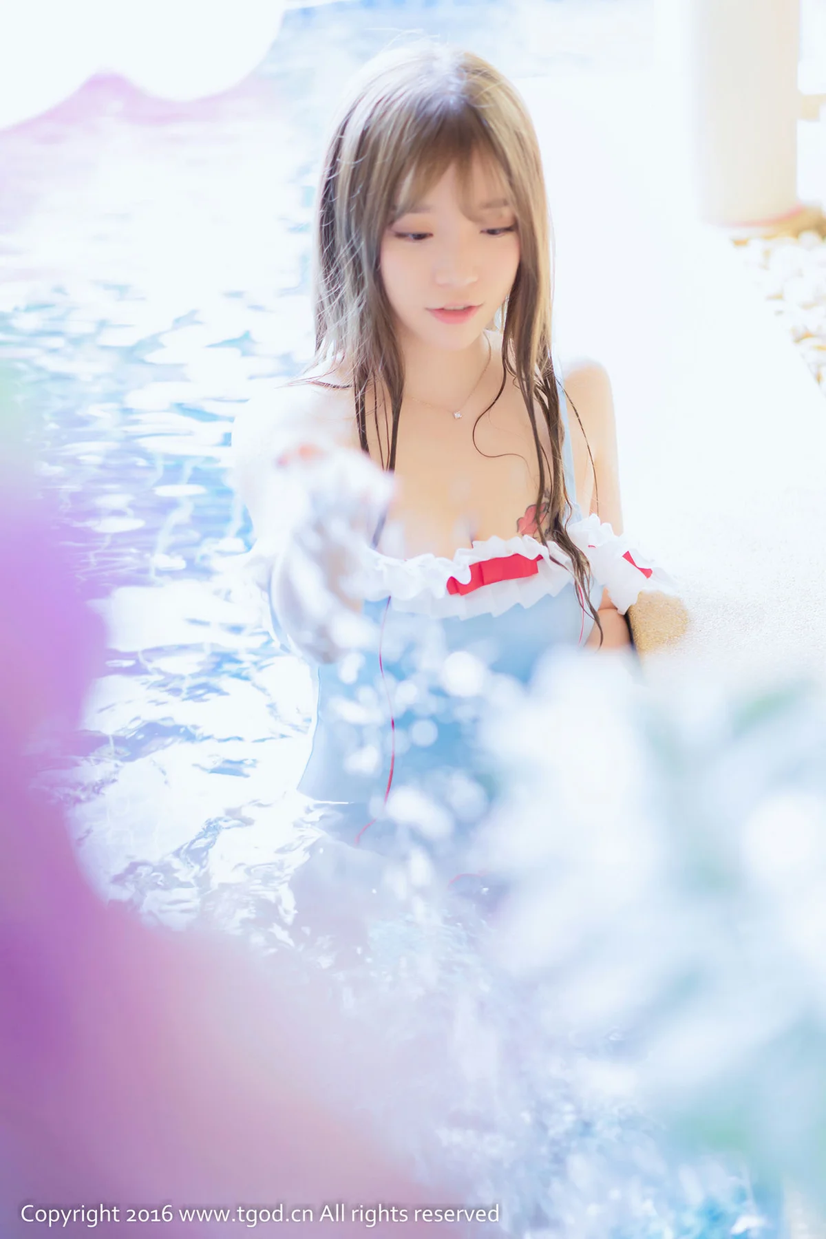 TGOD 推女神 Modo 程彤颜苏梅岛旅拍私人订制 ~ - 8