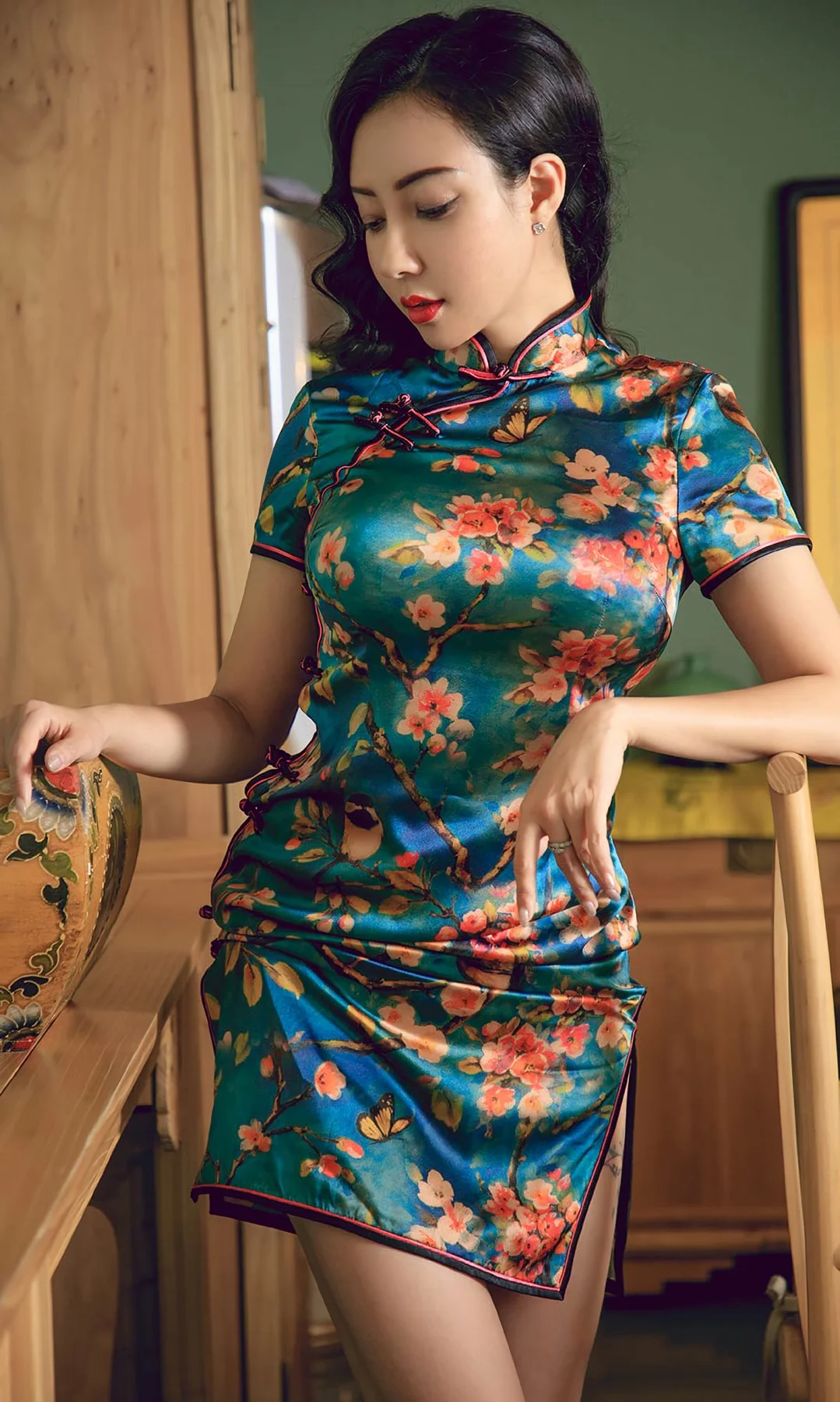 UGirls 爱尤物 No.1603 果儿victoria 风韵旗袍 - 5