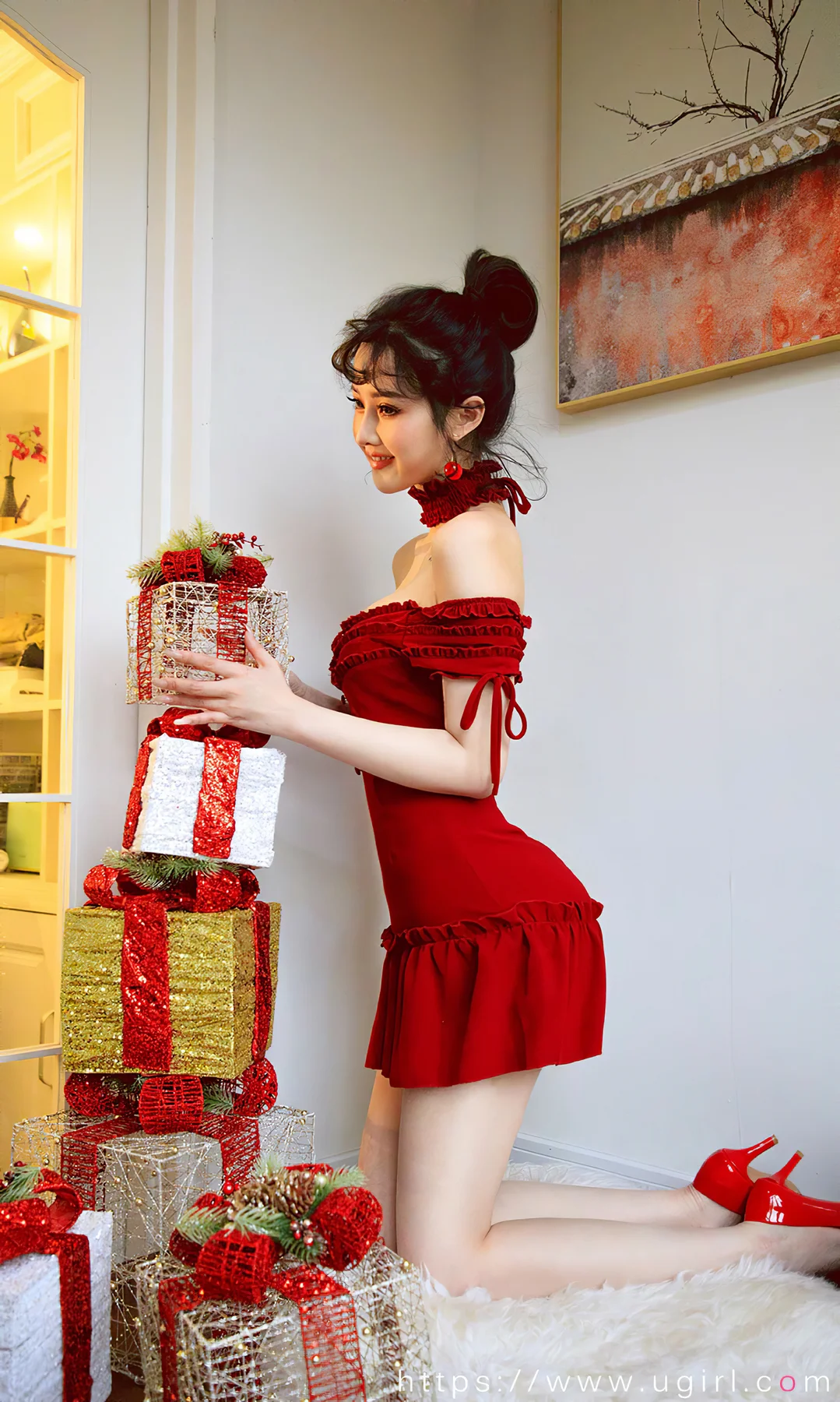 UGirls 爱尤物 No.1672  露儿 圣诞限定 - 2