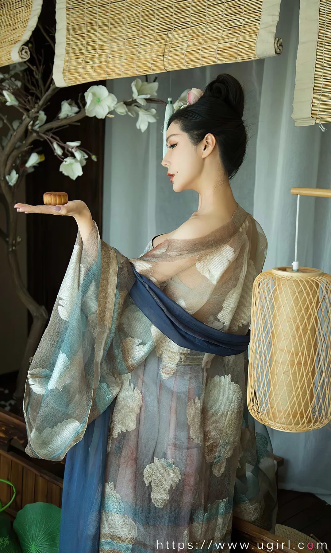 UGirls 爱尤物 No.1923 田冰冰古典优雅女人香肩爆乳 - 9