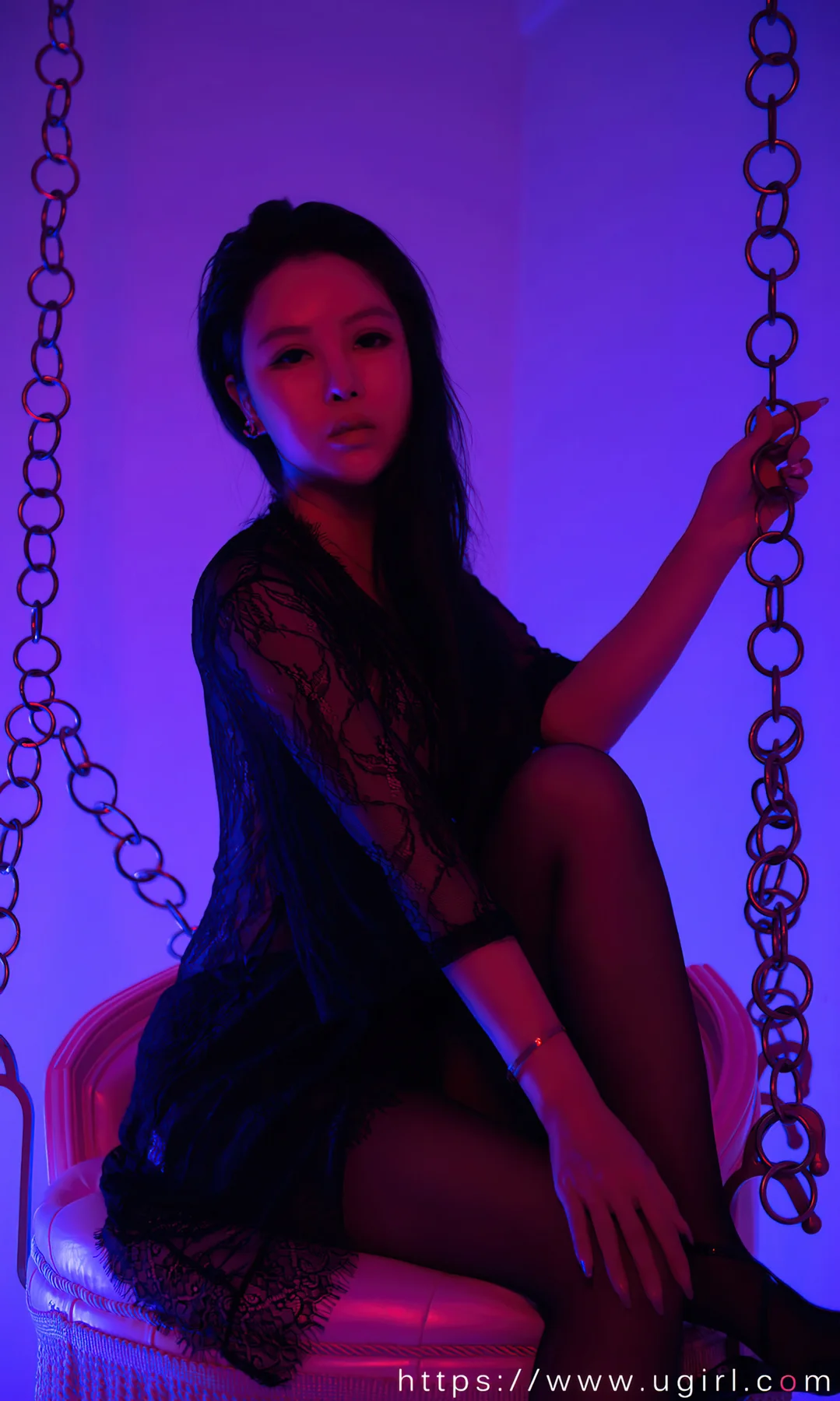 UGirls 爱尤物 No.2251  韩美轩 欲色霓虹 - 7