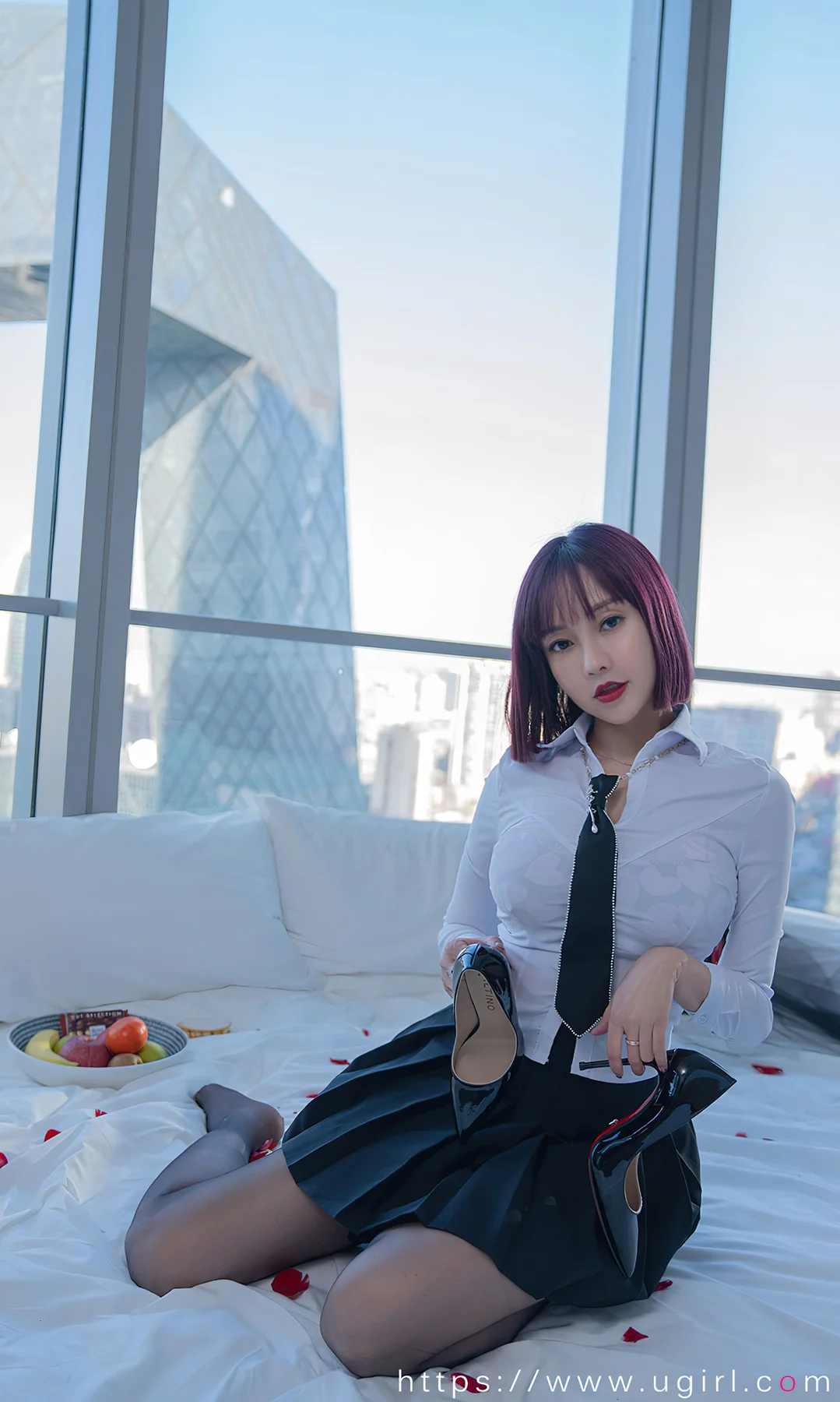 UGirls 爱尤物 No.2319 果儿 衬衫之下 - 6