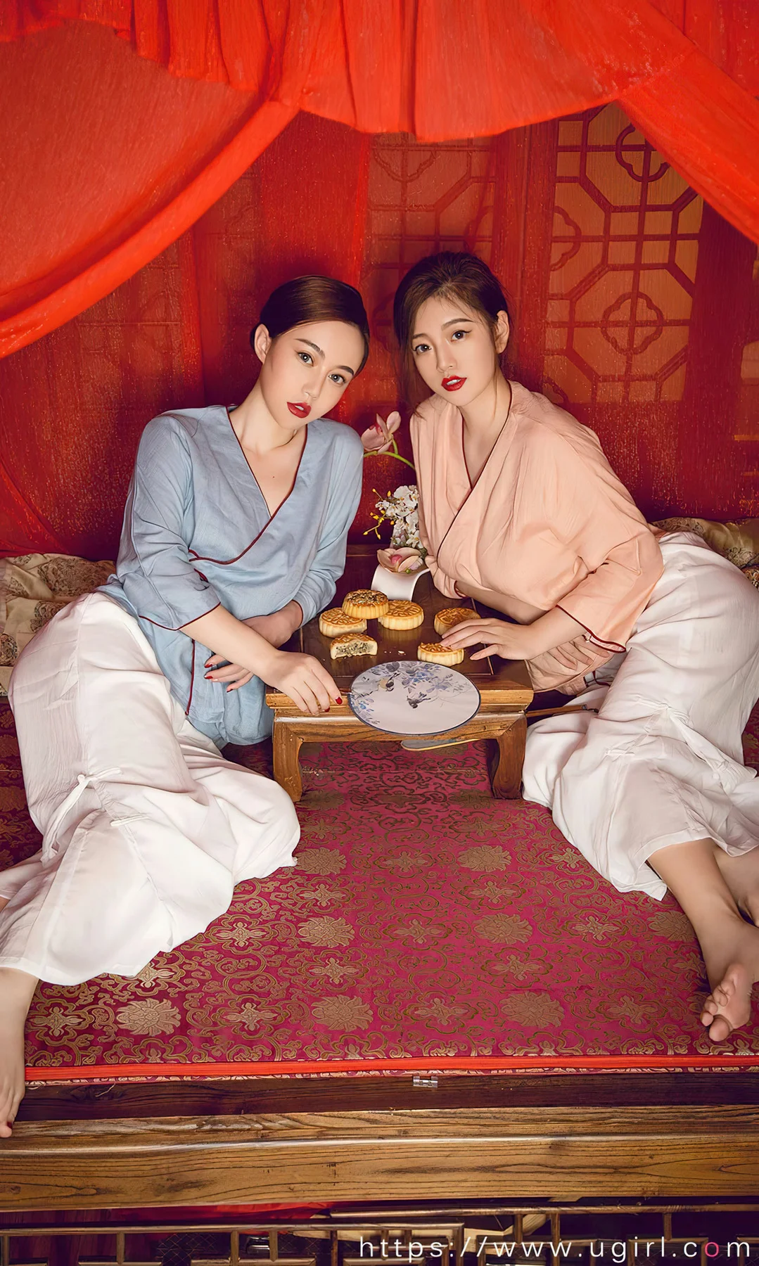 UGirls 爱尤物 No.2407 刘邦妮和孟十朵 模特合辑 - 4