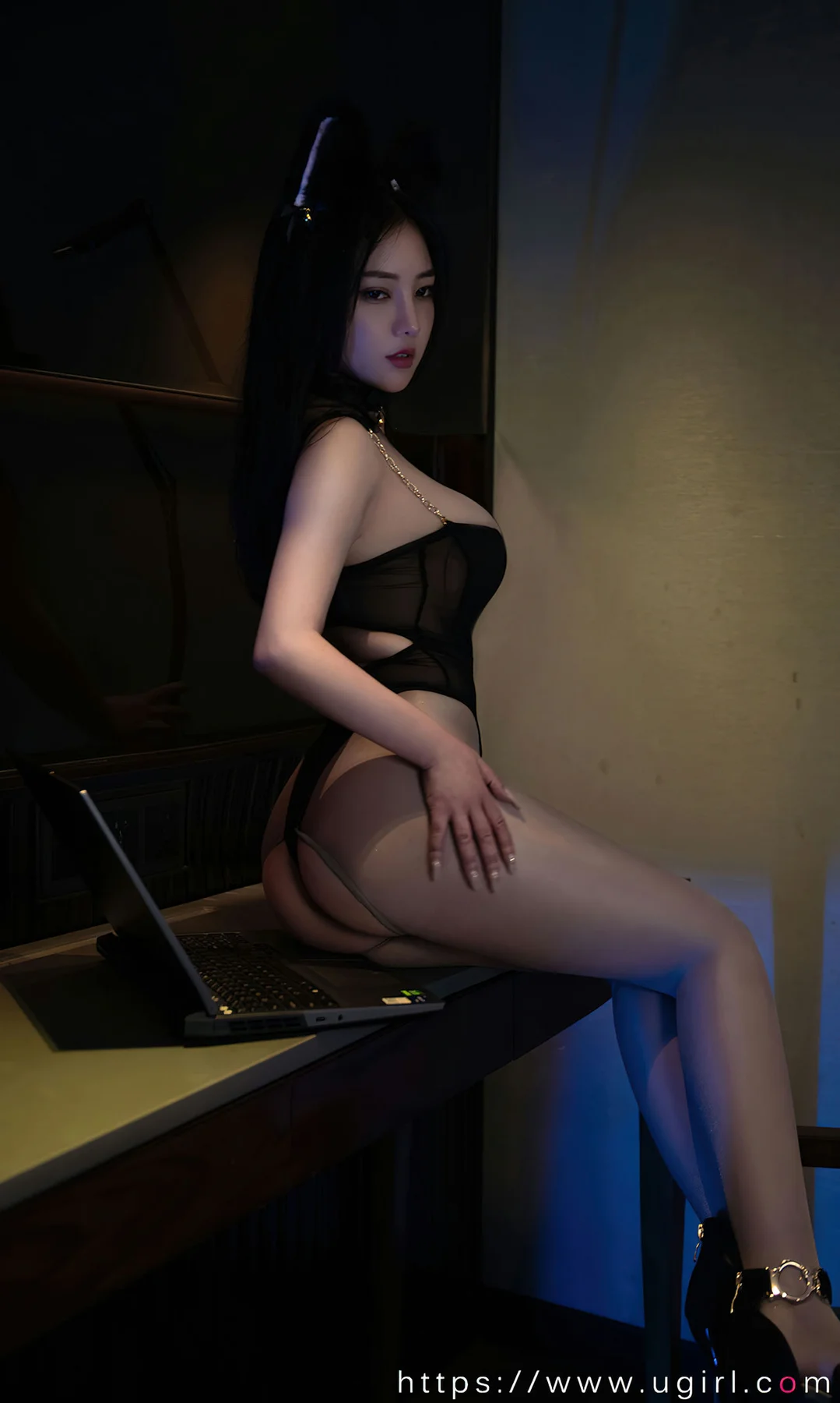 UGirls 爱尤物 No.2491 苏拉 暗夜猫娘 - 7