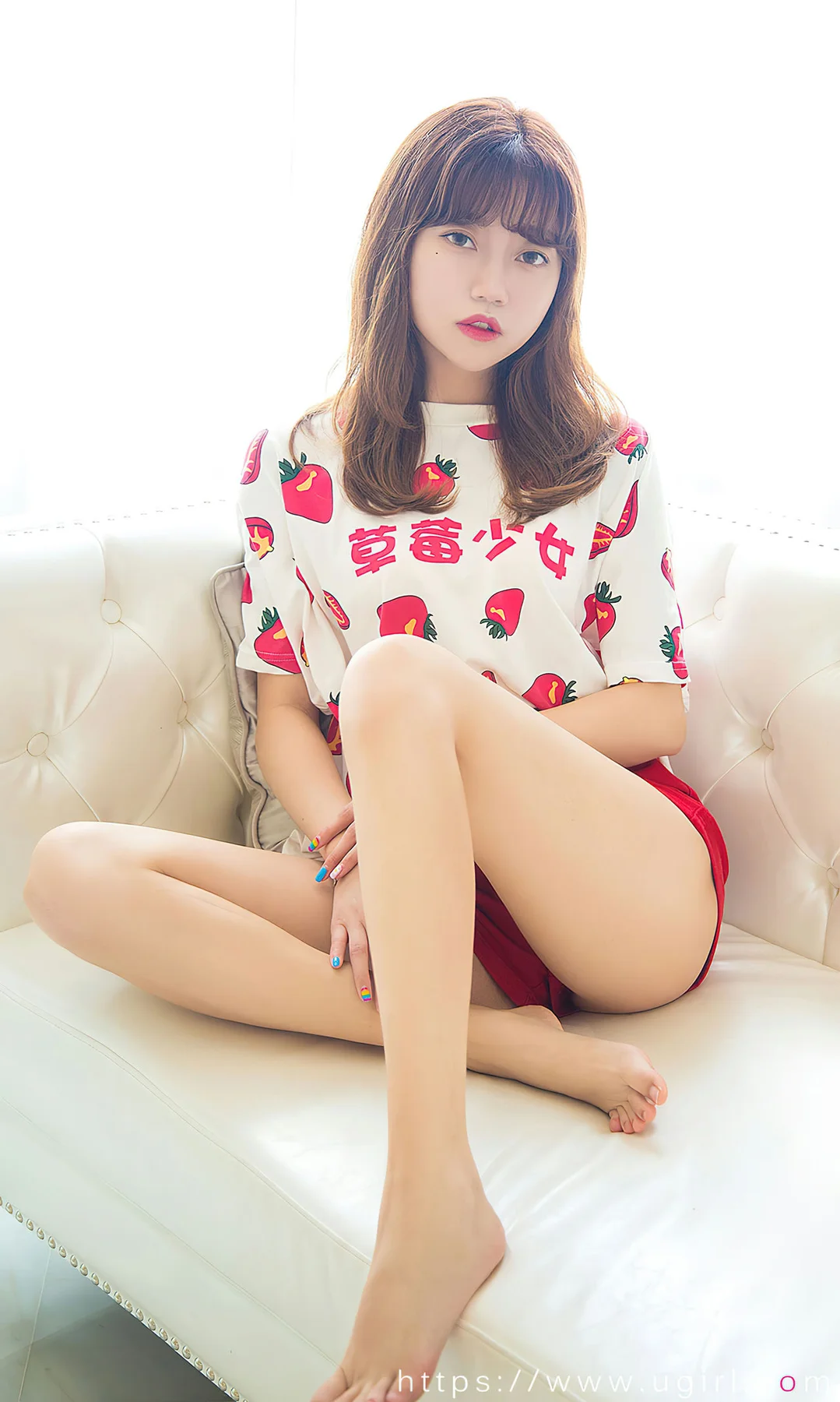 UGirls 爱尤物 No.2495 甜心 草莓少女 - 5