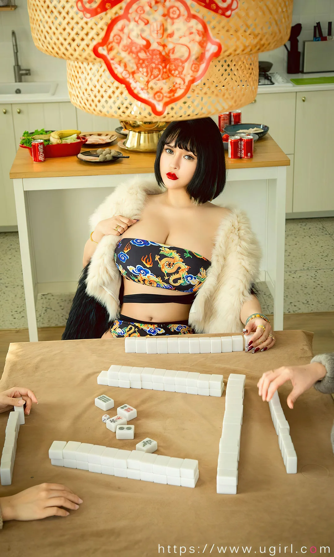 UGirls 爱尤物 No.2502 赵伊彤 聚福牌桌 - 4