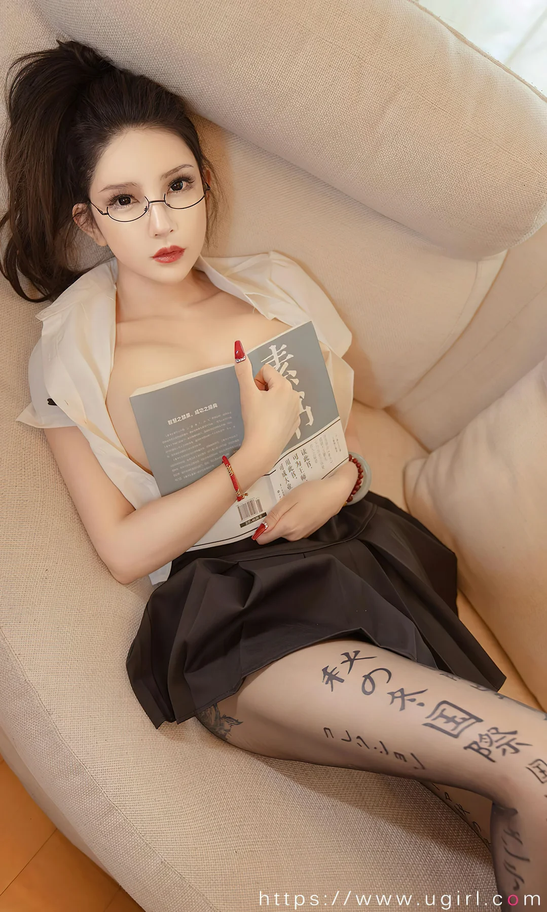 UGirls 爱尤物 No.2583 球球 黑丝目录 - 8