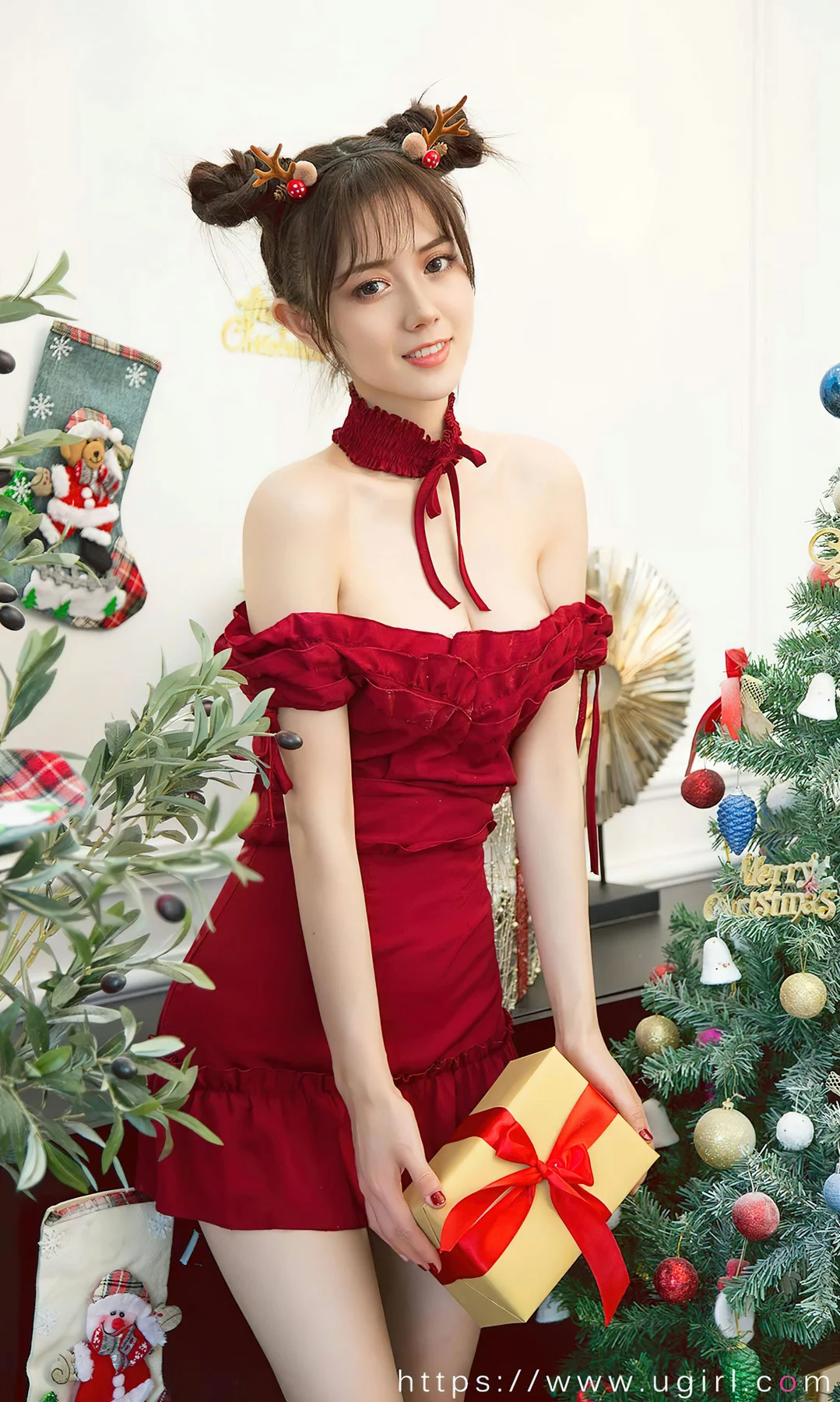 UGirls 爱尤物 No.2737  唐小糖圣诞写真 - 6
