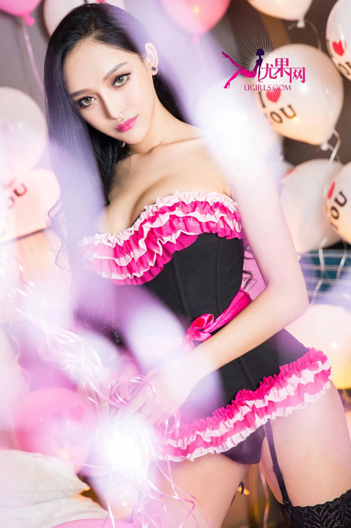 UGirls 爱尤物 No.300 Modo 纯白之恋  张鑫 珞可可 希雅 - 9