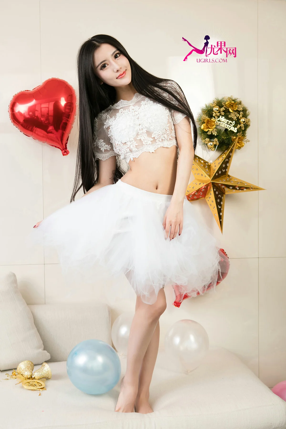 UGirls 尤果写真 Vol.143 Modo 金子熙 爱的礼物 - 1