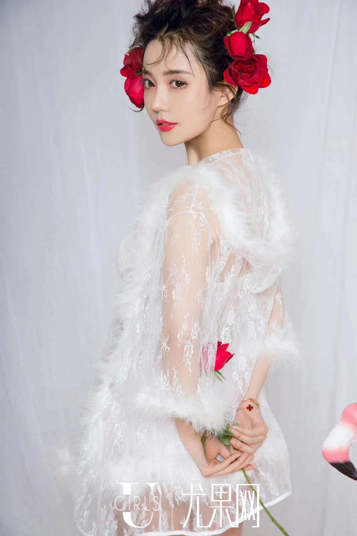 UGirls 尤果写真 No.415 可欣爱神与情人 - 8