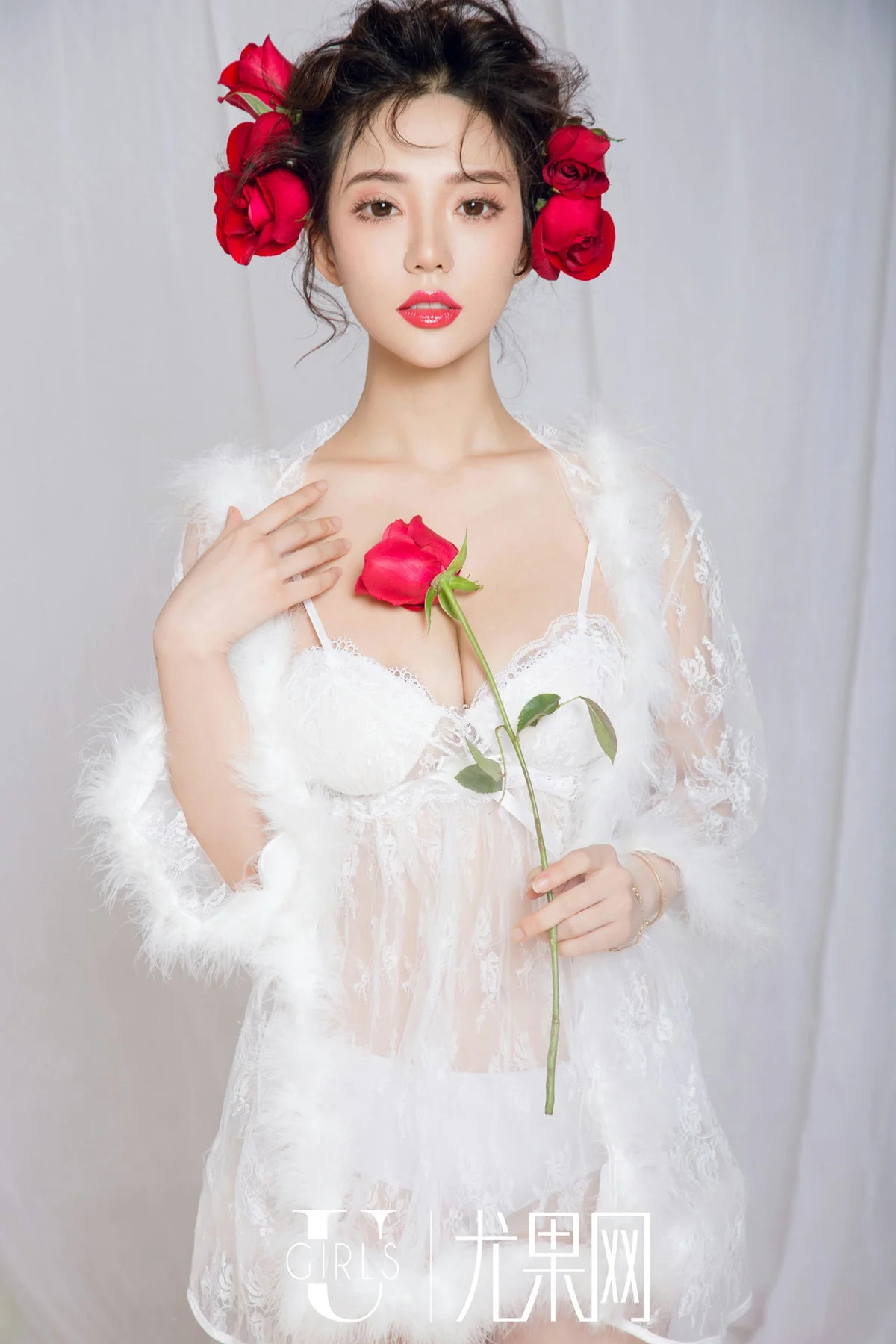 UGirls 尤果写真 No.415 可欣爱神与情人 - 9