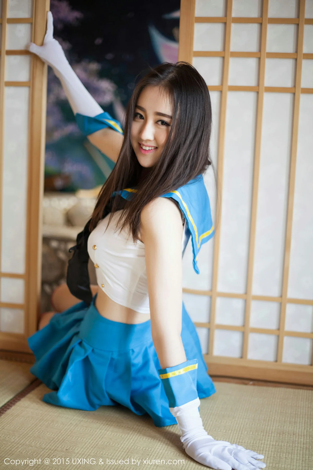 UXING优星馆 Vol.005 Romi王朝朝 - 1