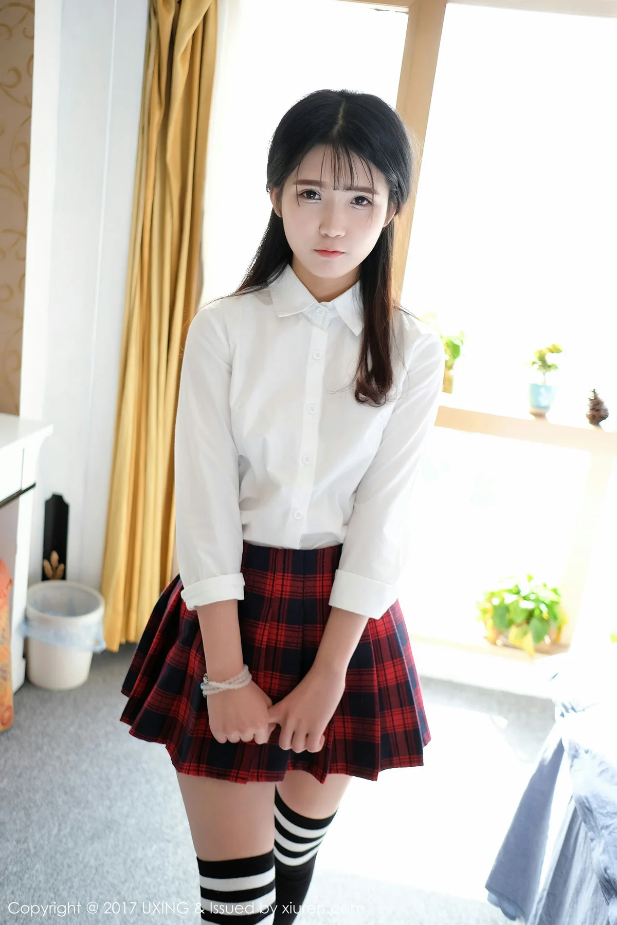 UXING 优星馆 Vol.046 Modo 可爱的小叶子 - 1