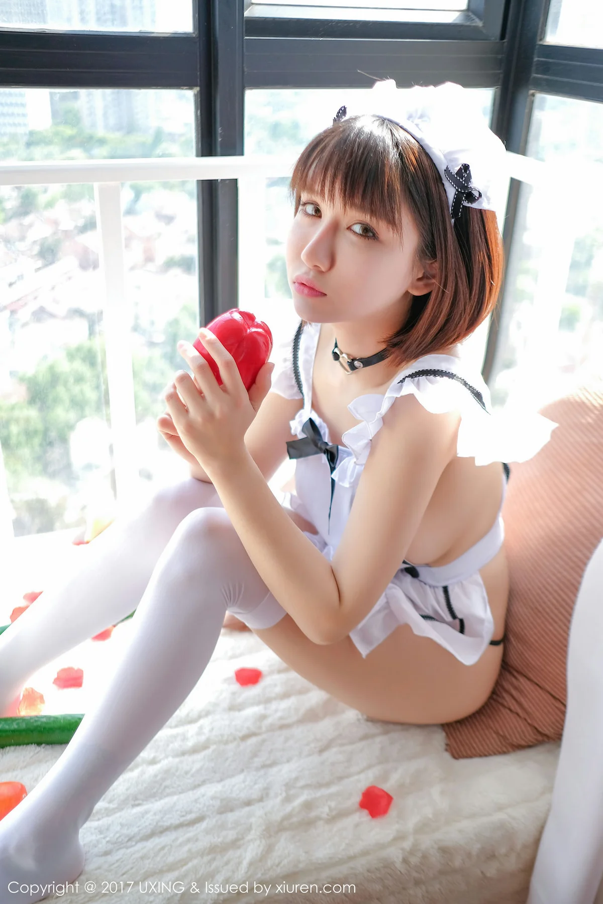 UXING 优星馆 Vol.058 Modo K8傲娇萌萌Vivian 女仆制服 - 9
