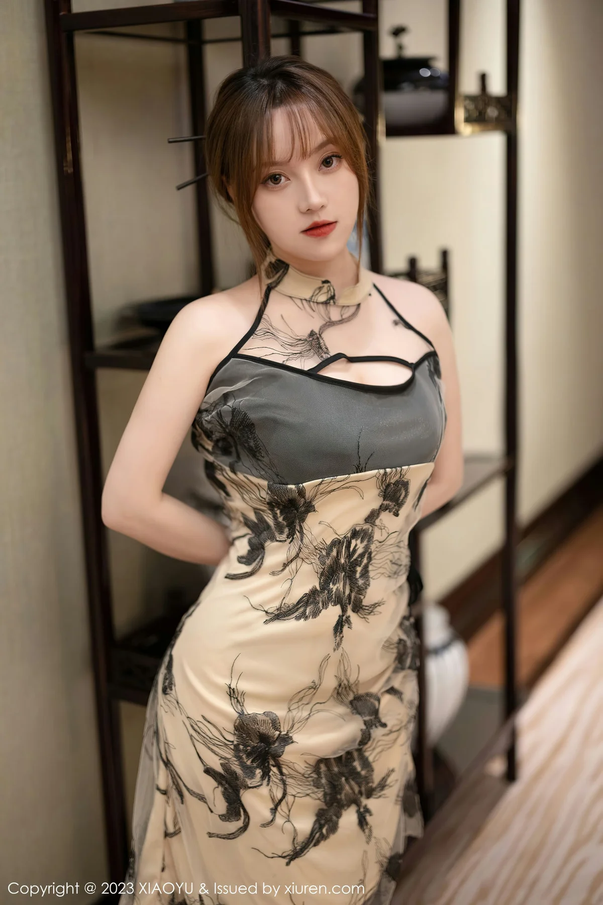 XIAOYU  语画界 Vol.1004  豆瓣酱 黑色蕾丝内衣写真111 - 2