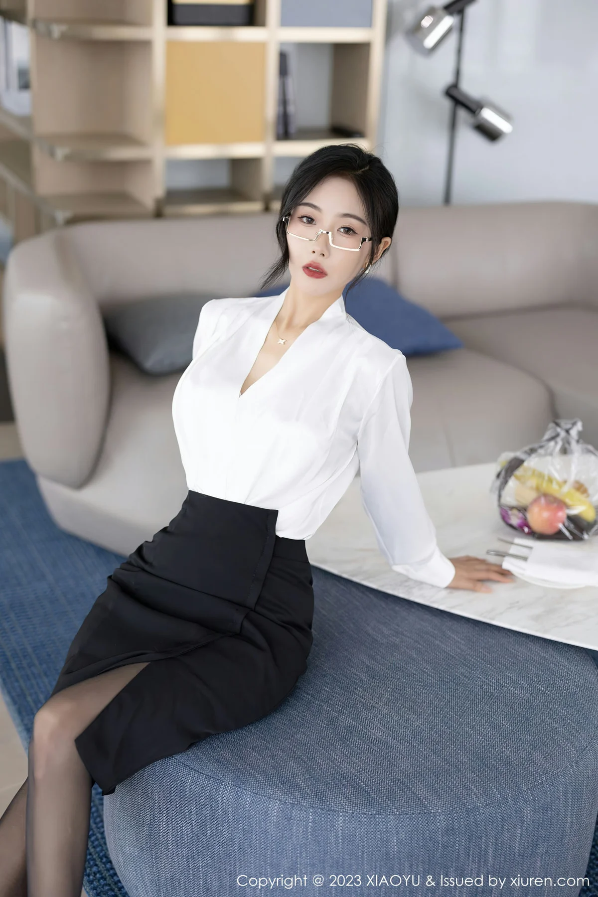 XIAOYU  语画界 Vol.1005  苏苏阿 白色蕾丝内衣写真33 - 3