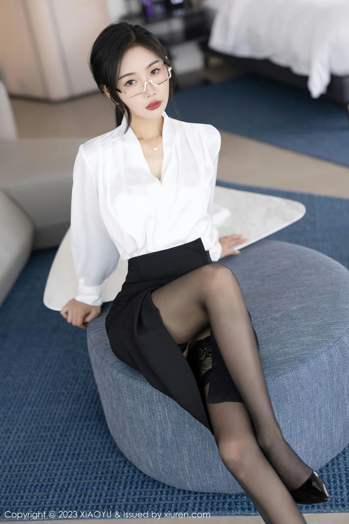 XIAOYU  语画界 Vol.1005  苏苏阿 白色蕾丝内衣写真33 - 7