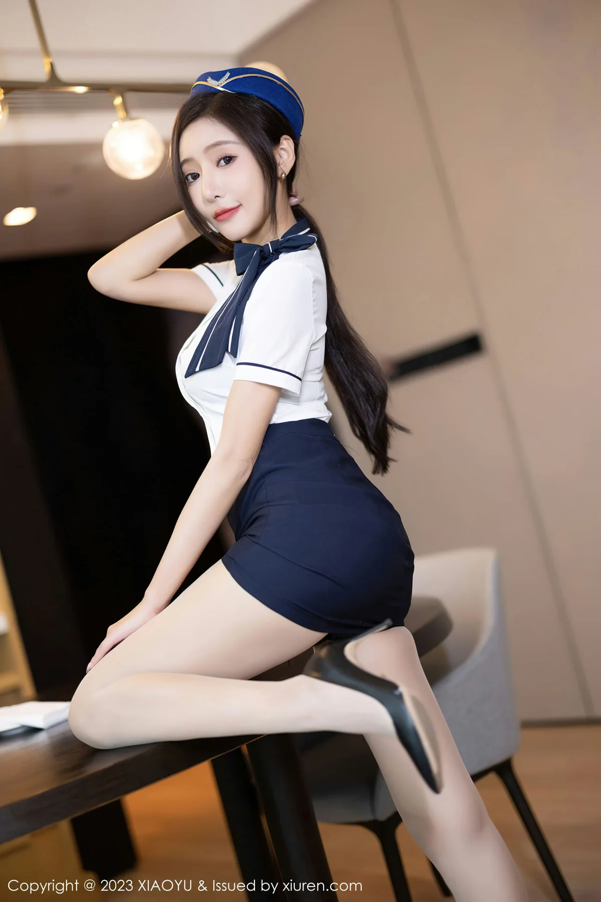 XIAOYU  语画界 Vol.1012  王馨瑶yanni 制服诱惑性感写真11 - 9
