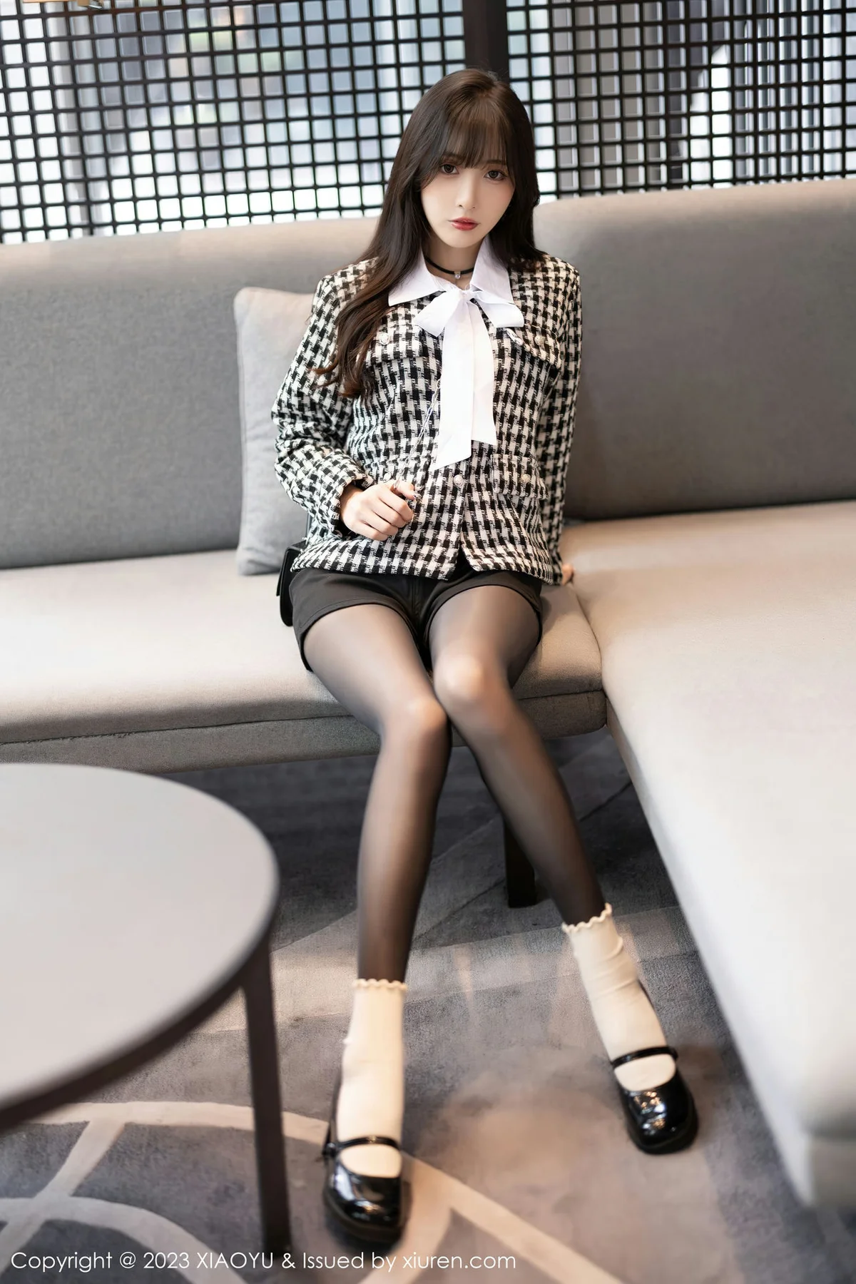 XIAOYU  语画界 Vol.1020  林星阑 酥胸黑丝美腿 - 5