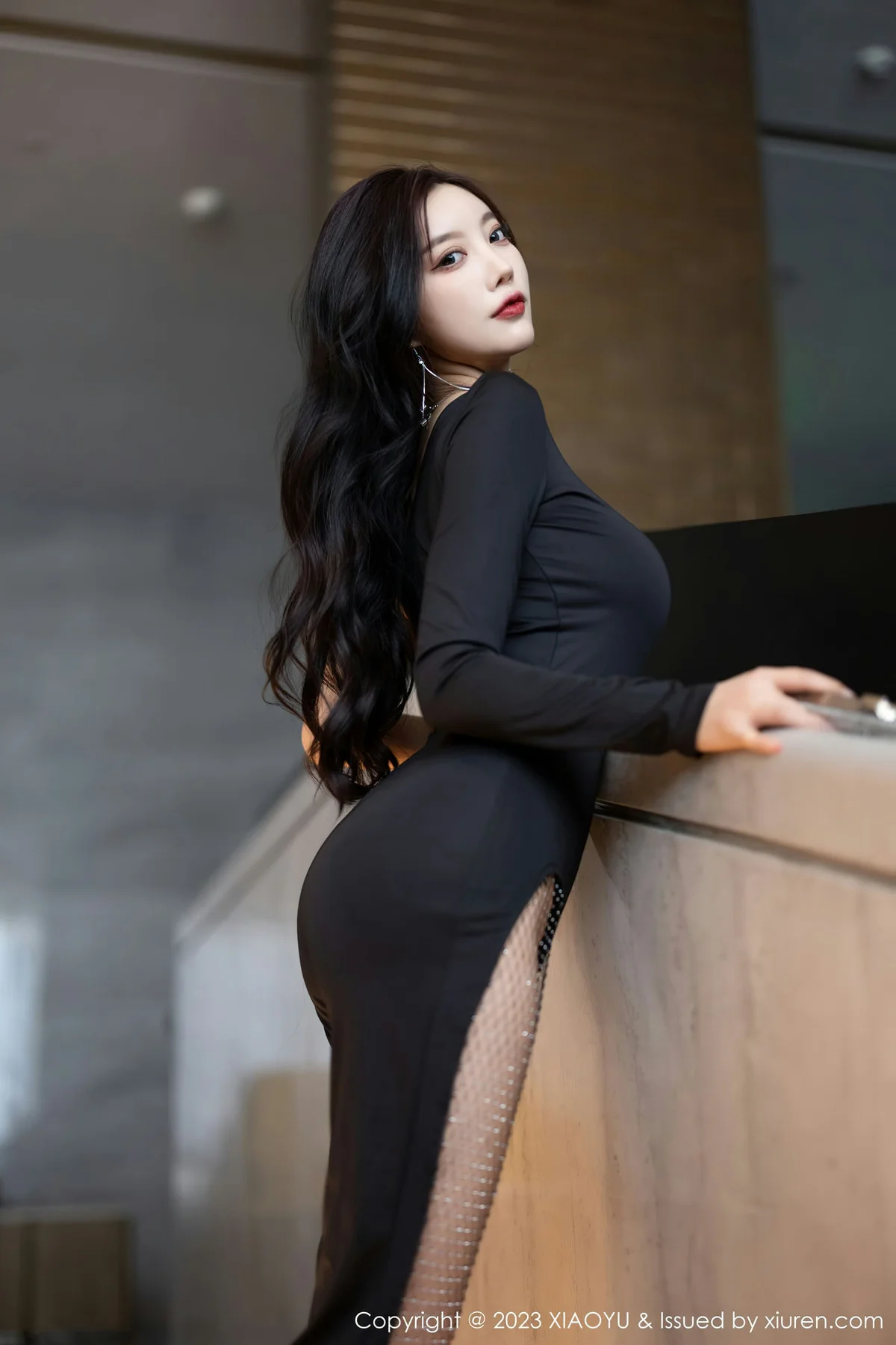 XIAOYU  语画界 Vol.1021  杨晨晨 情趣内衣黑丝 - 9