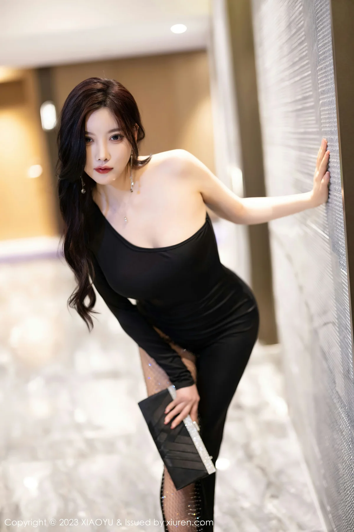 XIAOYU  语画界 Vol.1021  杨晨晨 情趣内衣黑丝 - 4