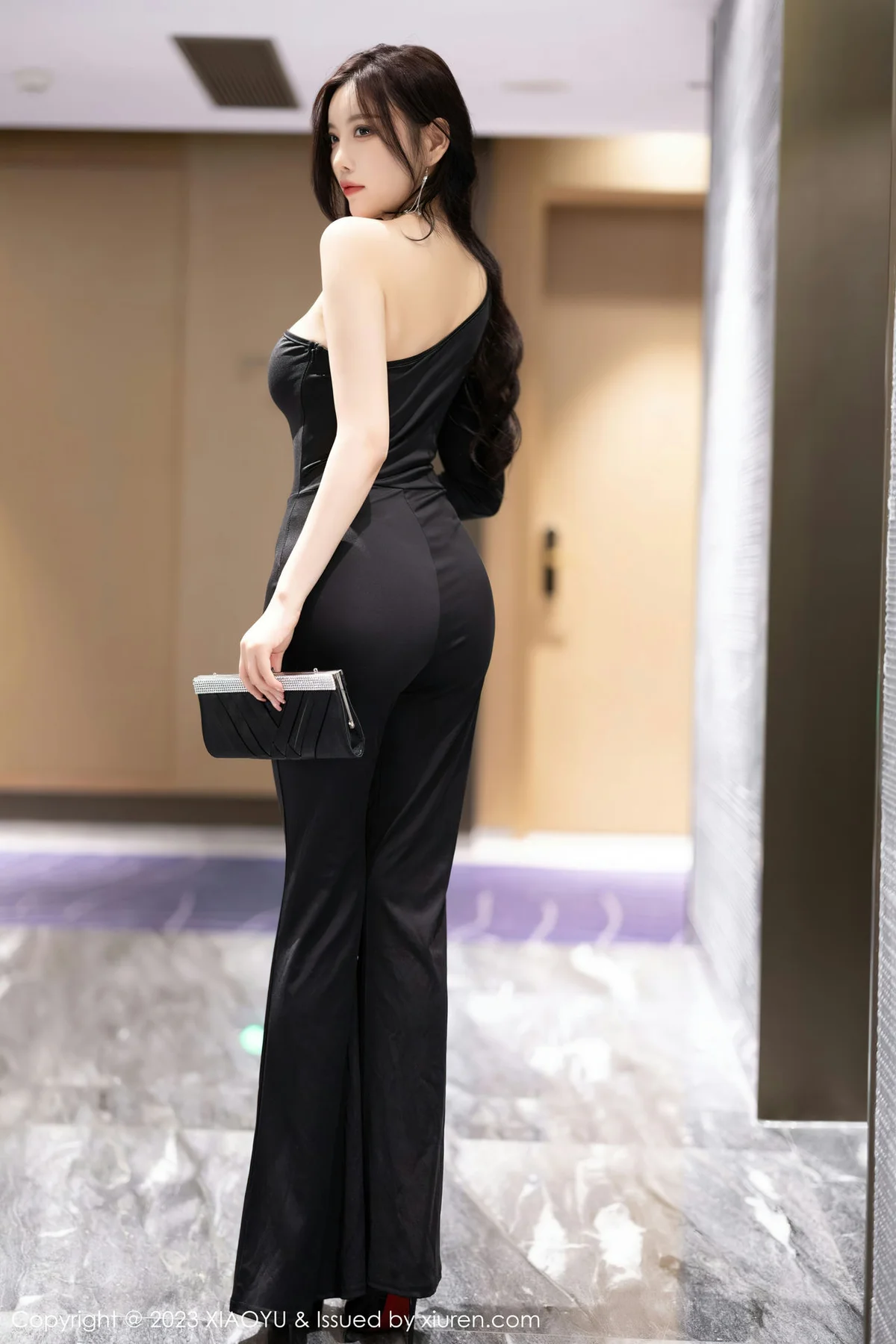 XIAOYU  语画界 Vol.1021  杨晨晨 情趣内衣黑丝 - 10