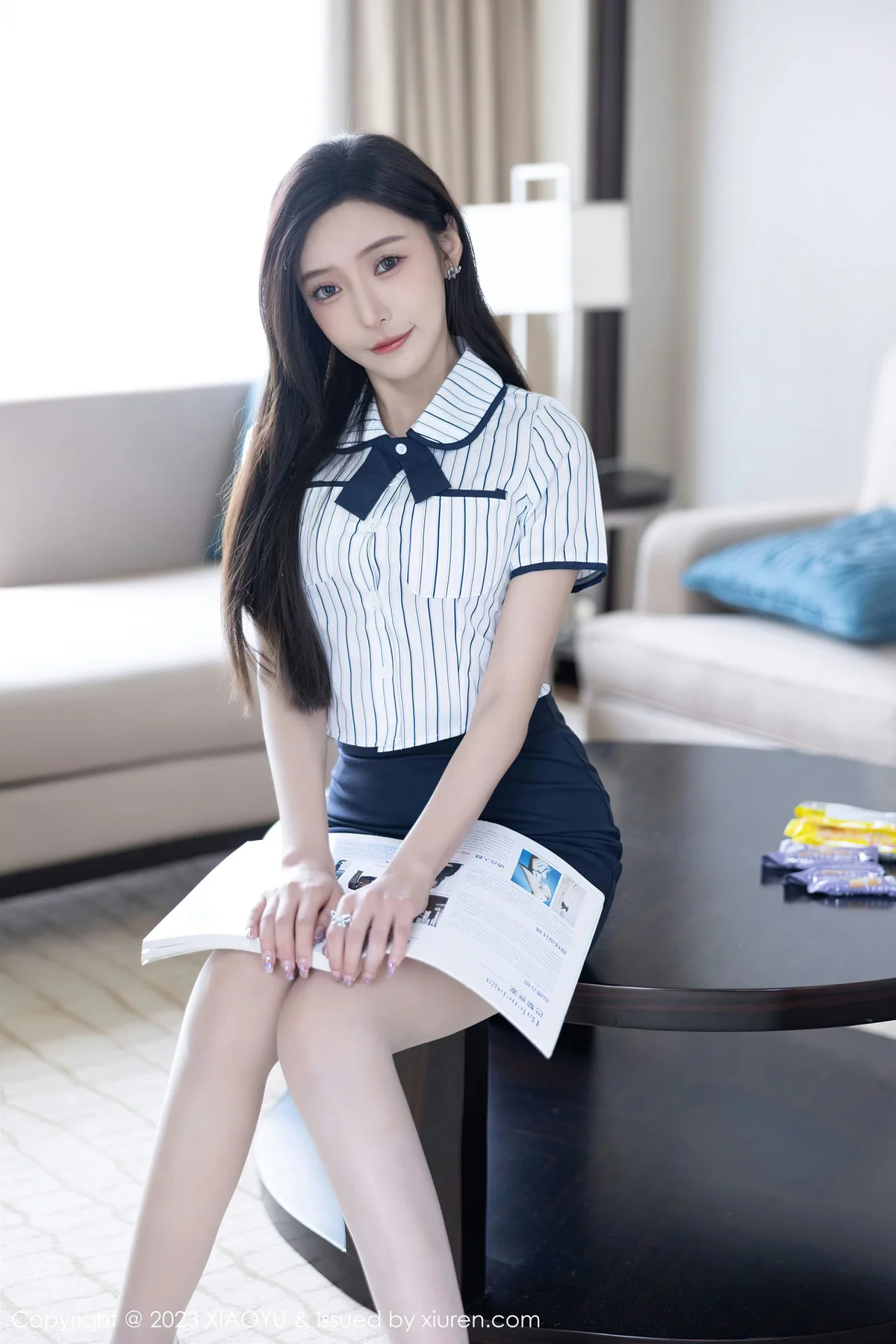 XIAOYU  语画界 Vol.1025  王馨瑶yanni 诱人原色丝袜性感写真 - 4