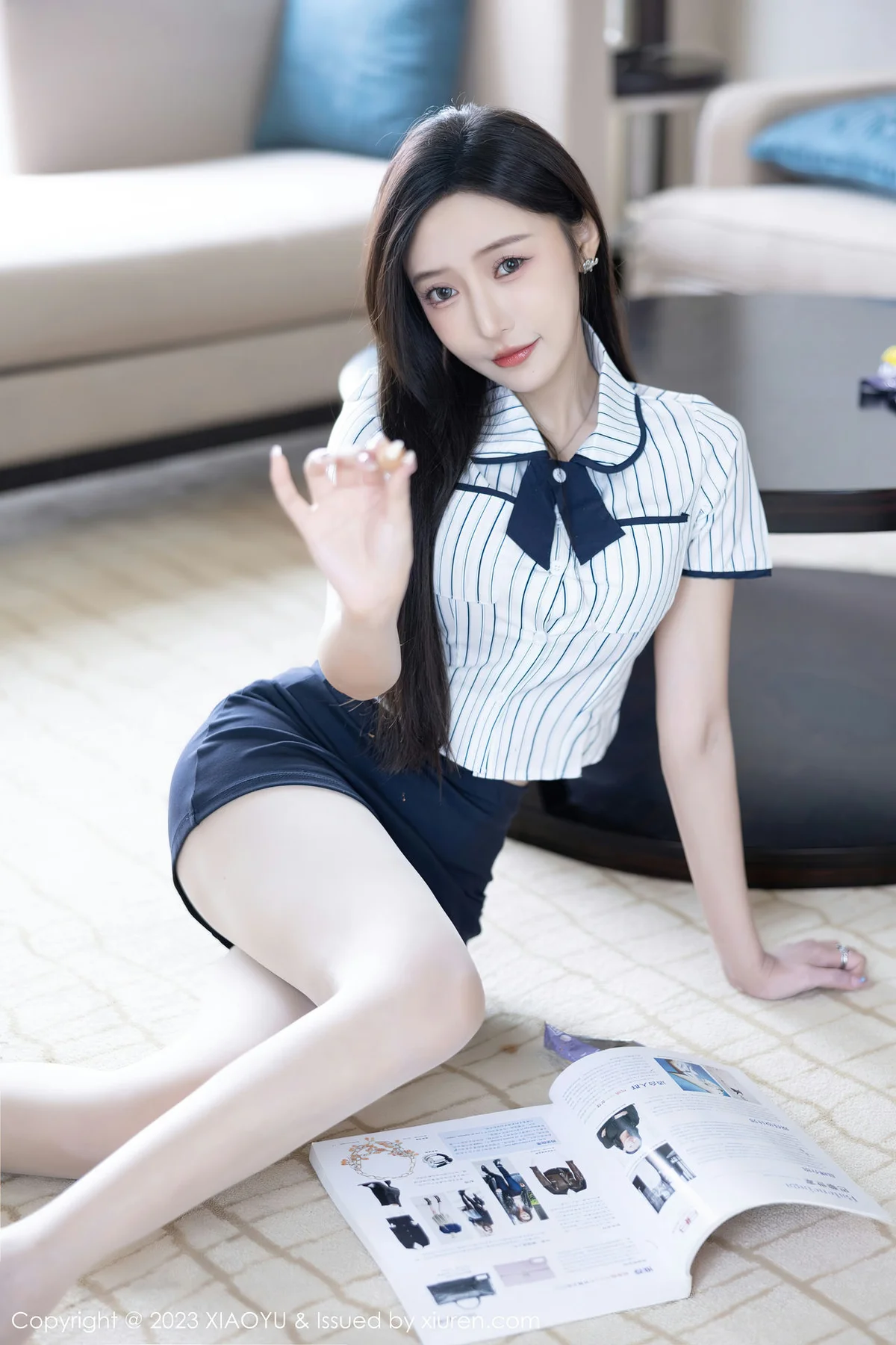 XIAOYU  语画界 Vol.1025  王馨瑶yanni 诱人原色丝袜性感写真 - 9